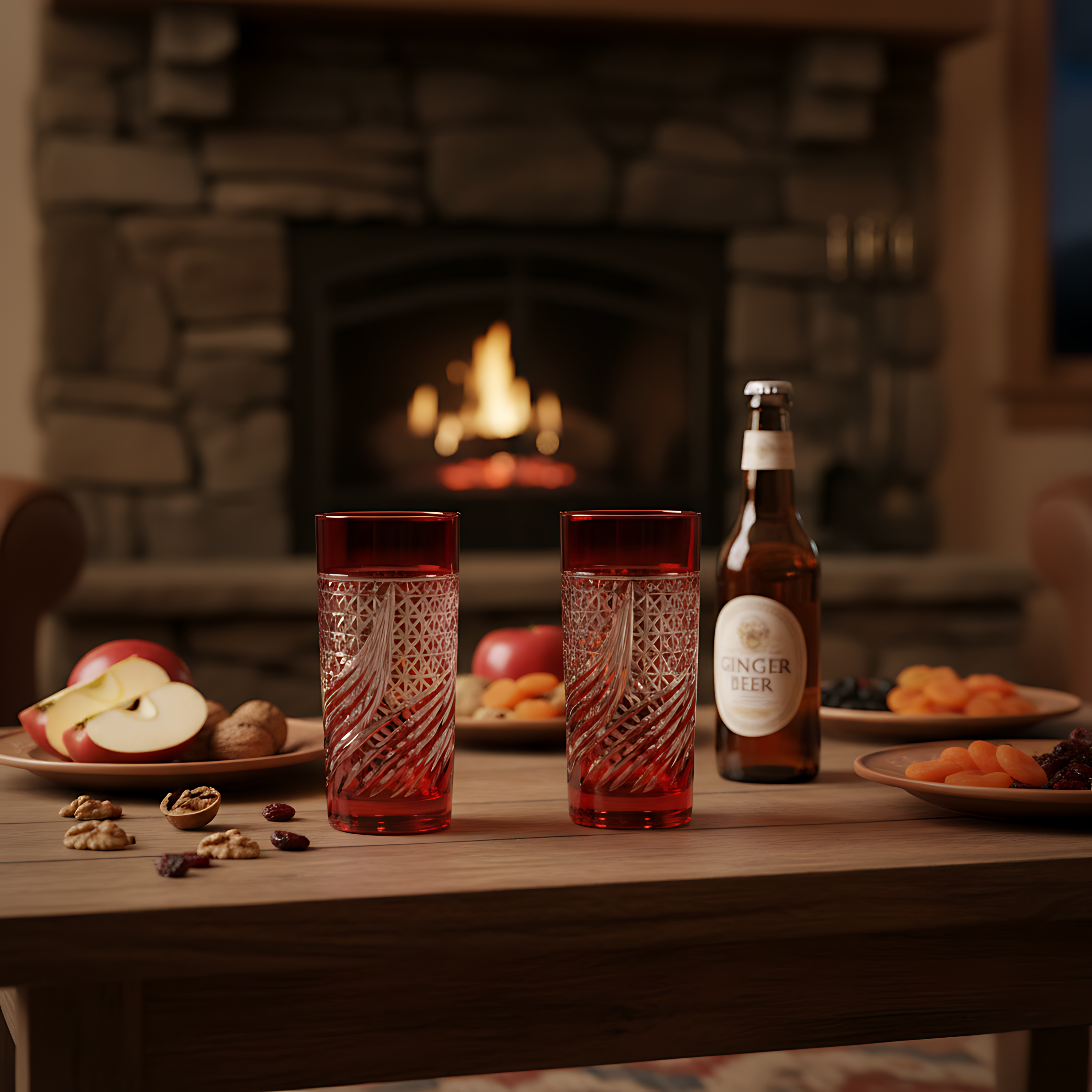 Aurora Highball Glass - Set Of 2 - Margerie Crystal USA