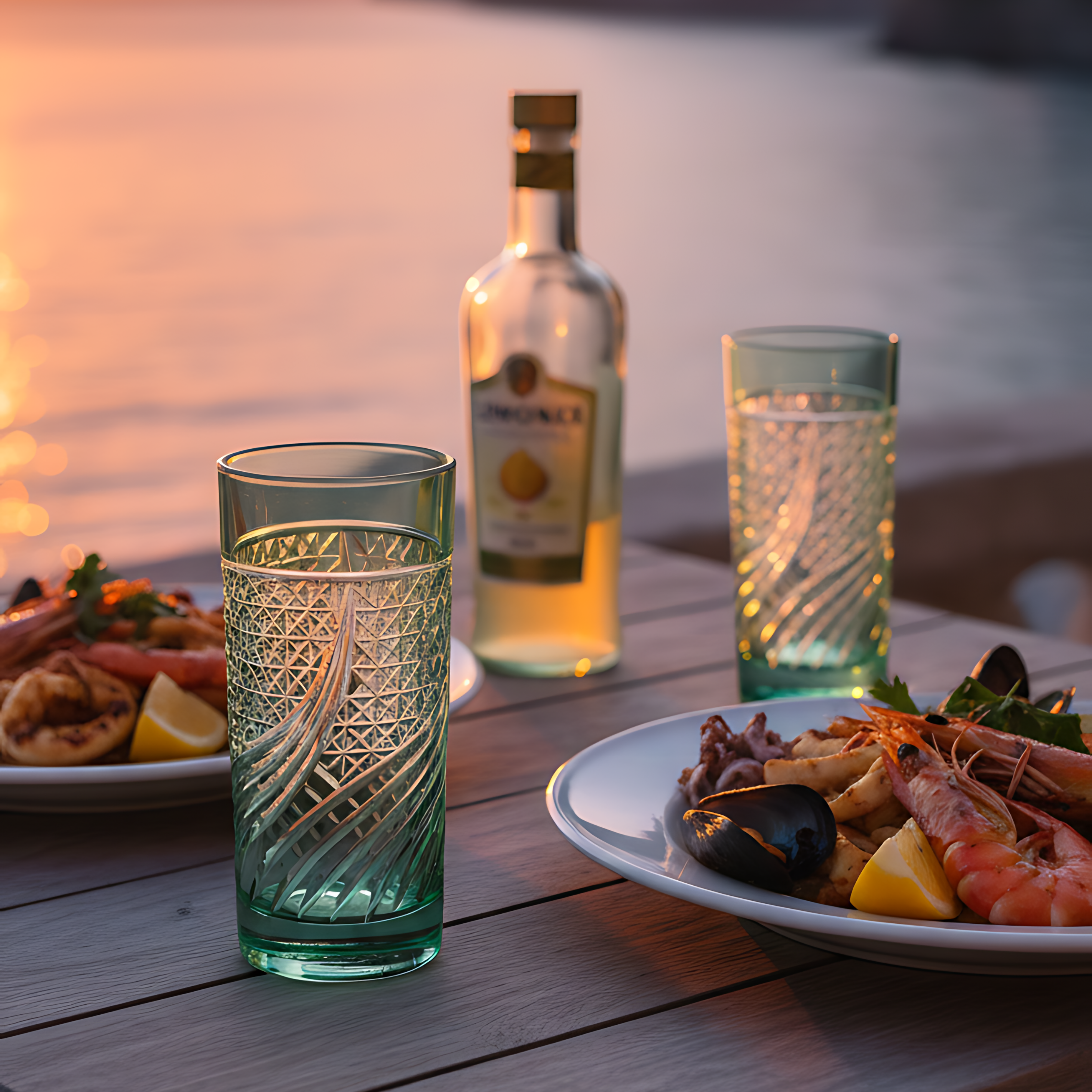 Aurora Highball Glass - Set Of 2 - Margerie Crystal USA