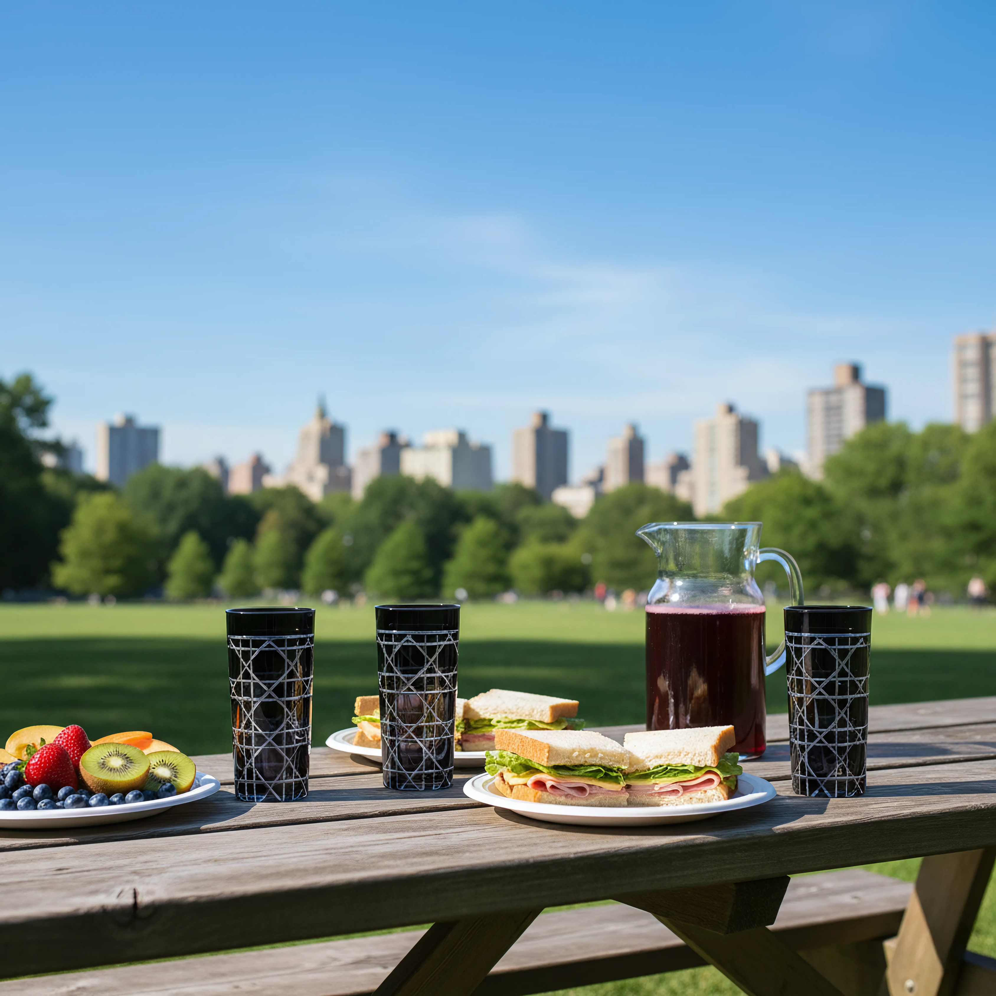 Gloria Cut Crystal Highball Glasses - Set Of 2 - Margerie Crystal USA