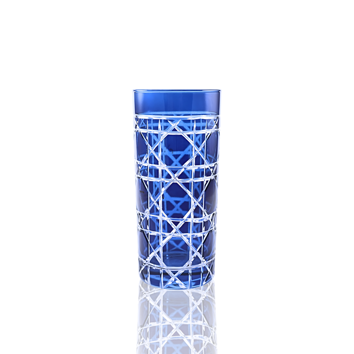 Gloria Cut Crystal Highball Glasses - Set Of 2