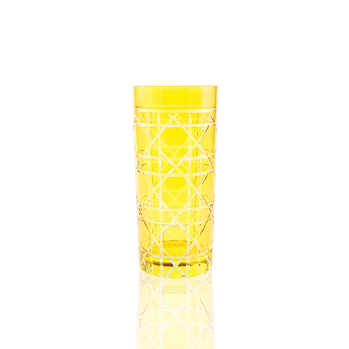 Gloria Cut Crystal Highball Glasses - Set Of 2