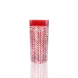 Lanza Cut Crystal Highball Glasses - Set Of 2