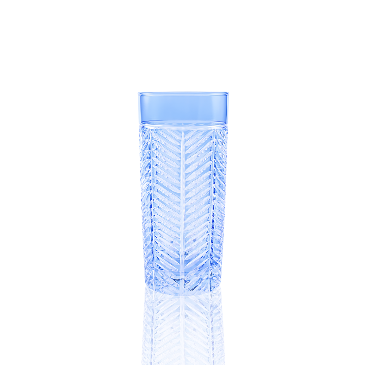 Lanza Cut Crystal Highball Glasses - Set Of 2