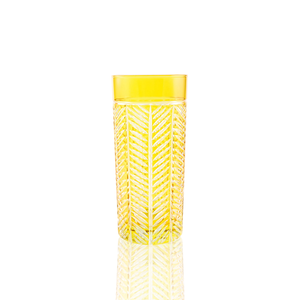 Lanza Cut Crystal Highball Glasses - Set Of 2