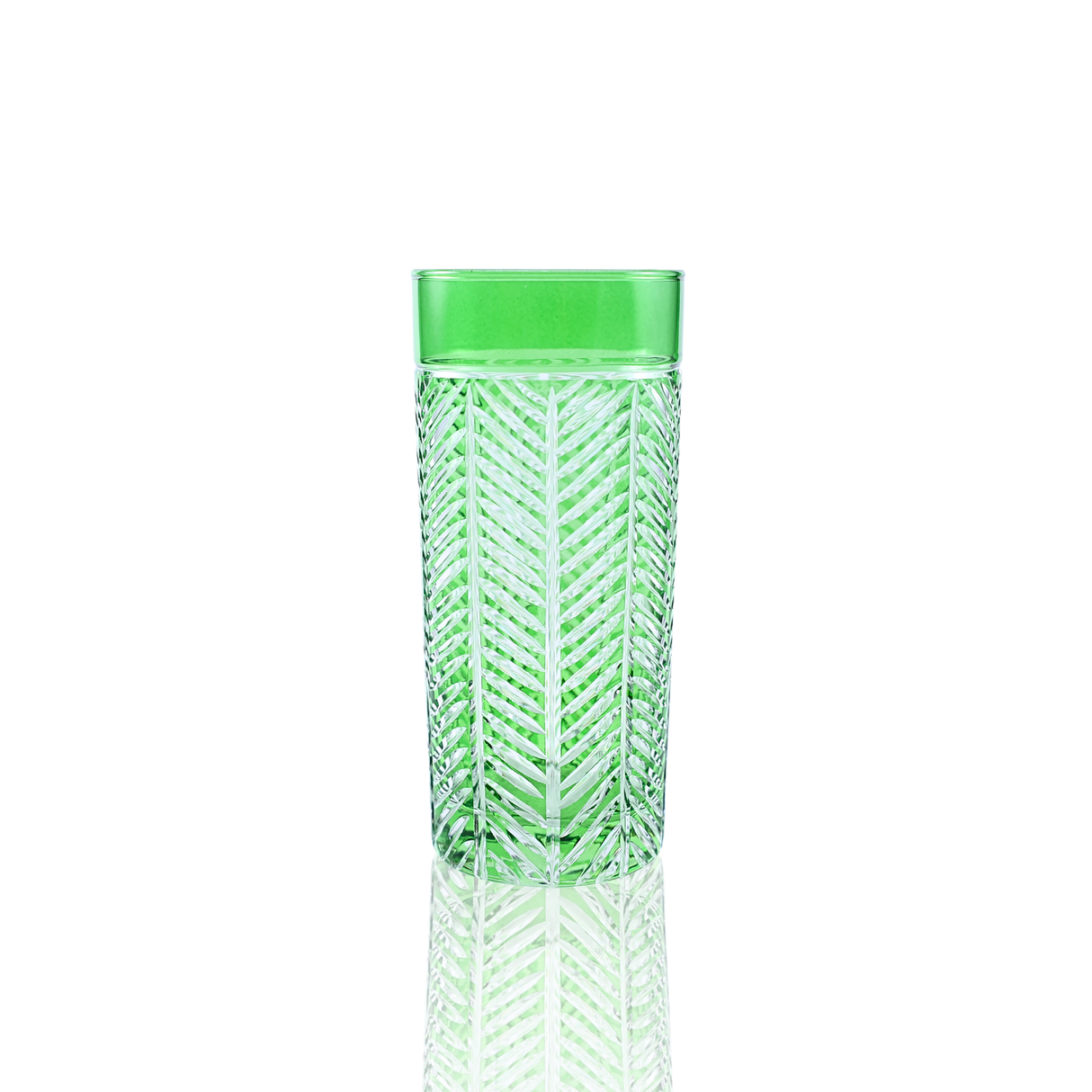 Lanza Cut Crystal Highball Glasses - Set Of 2
