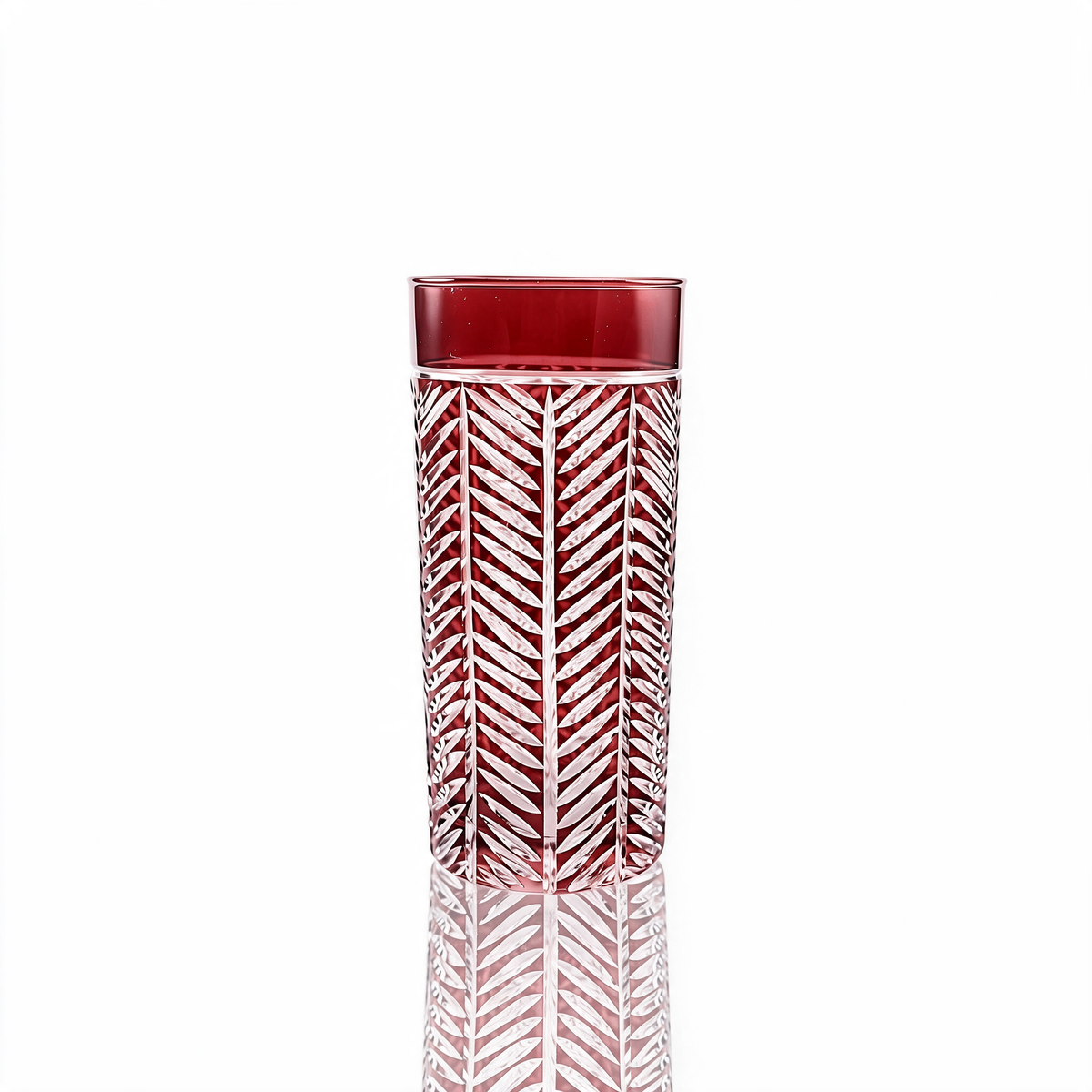 Lanza Cut Crystal Highball-Glas