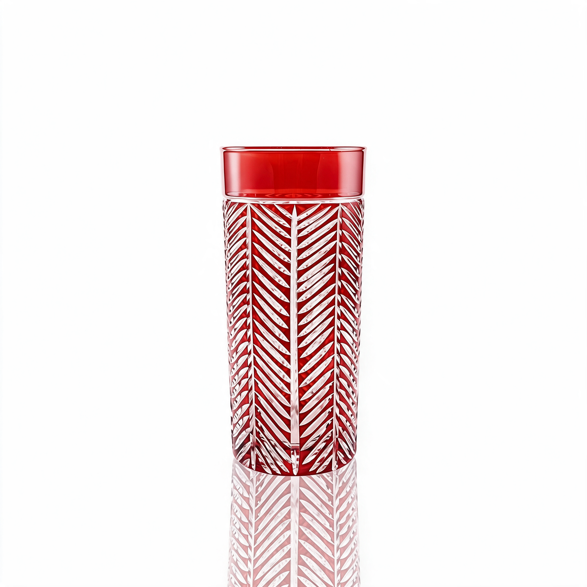 Lanza Cut Crystal Highball-Glas