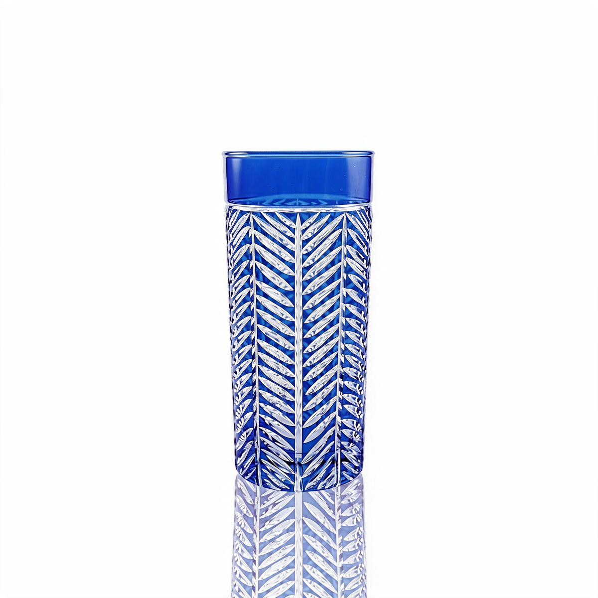 Lanza Cut Crystal Highball-Glas