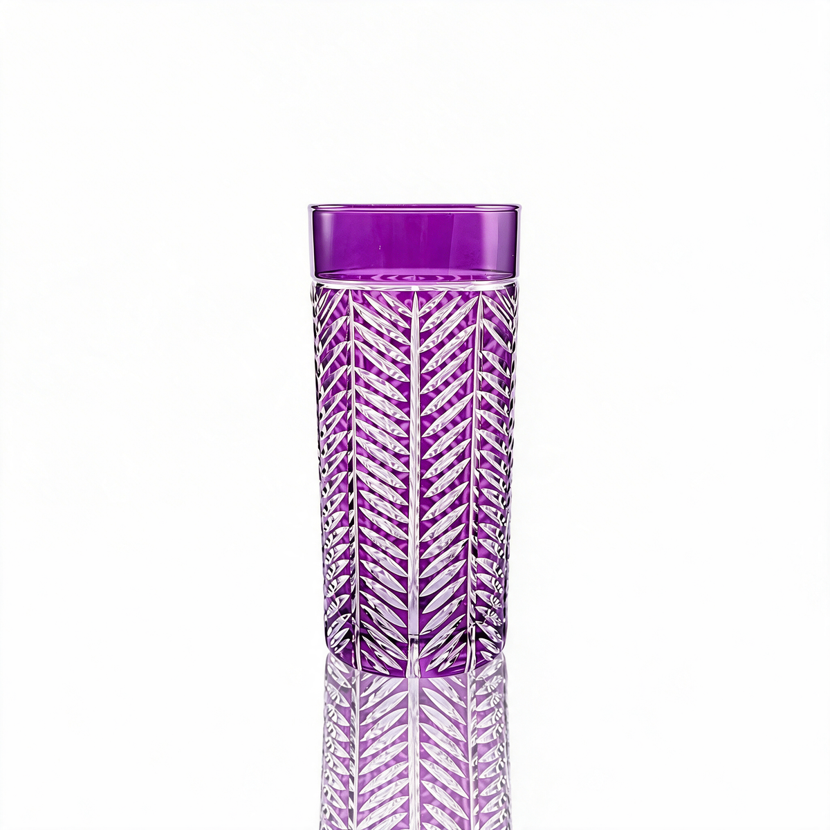 Lanza Cut Crystal Highball-Glas