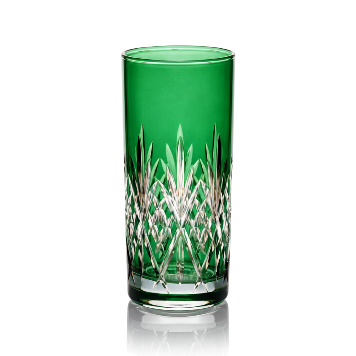 Verre long drink en cristallin taillé Linka