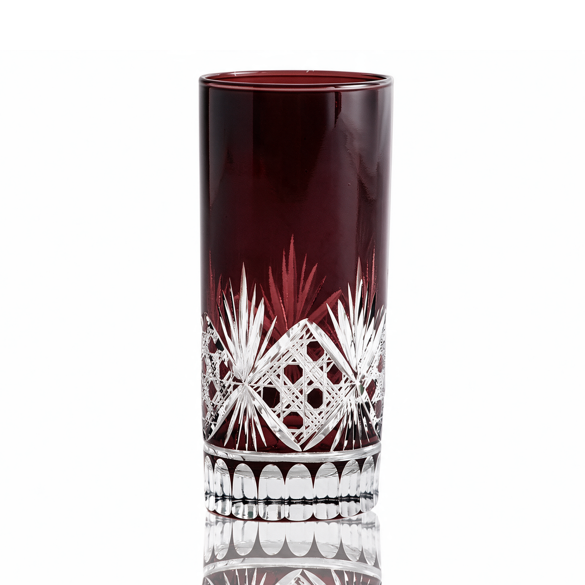 Verre long drink taillé Victorian