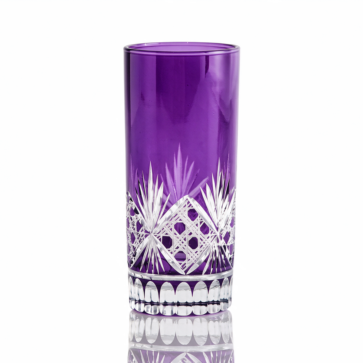 Verre long drink taillé Victorian