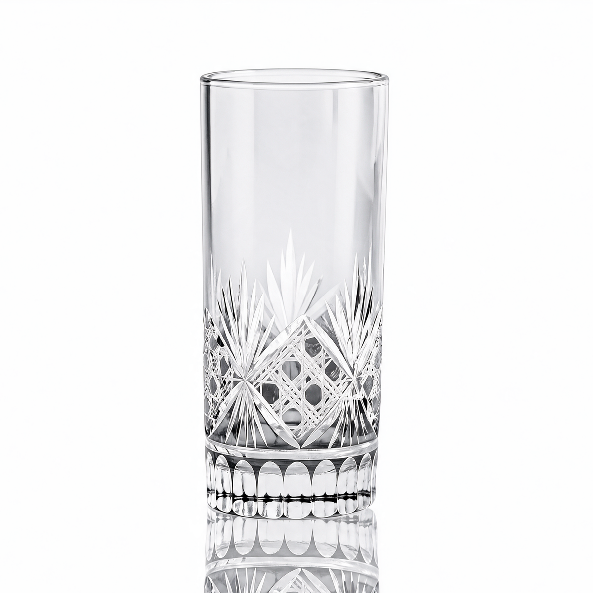 Verre long drink taillé Victorian