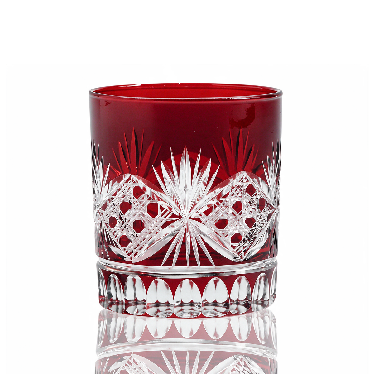 Verre à whisky Old Fashioned taillé Victorian