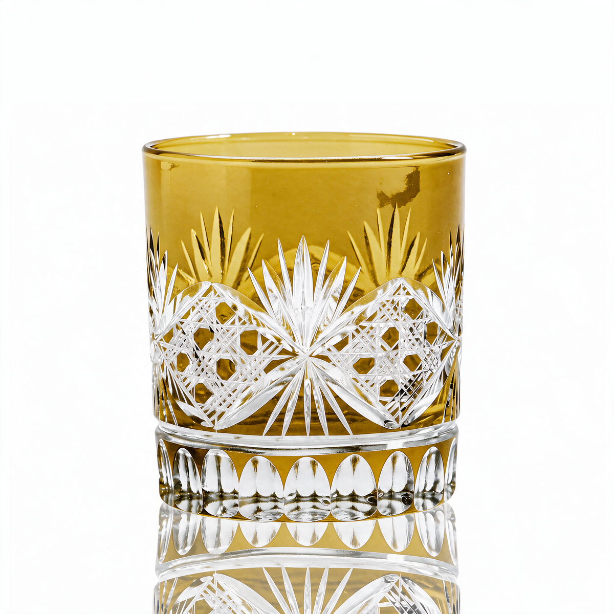 Verre à whisky Old Fashioned taillé Victorian