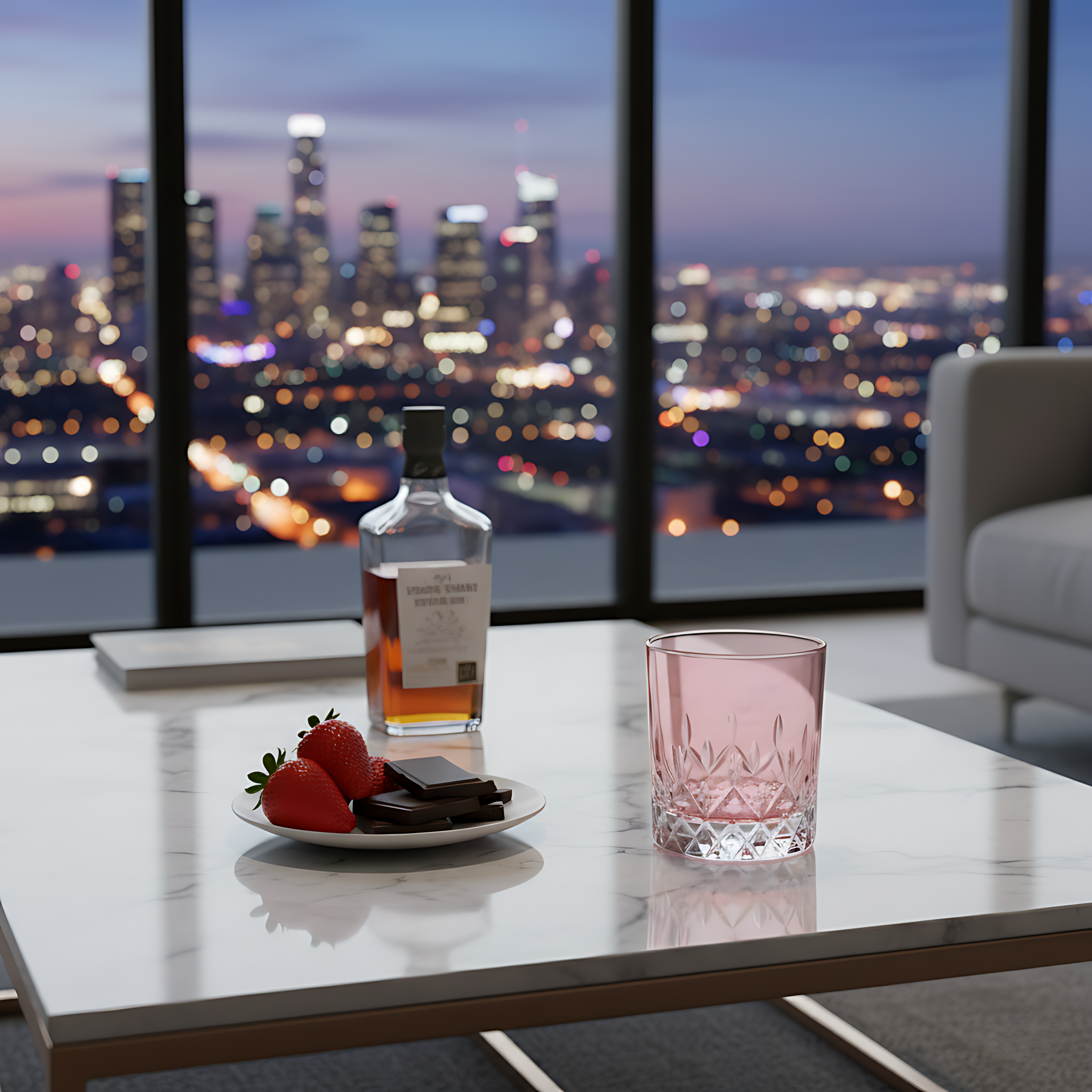 Aria Whiskey Glass - Set Of 2 - Margerie Crystal USA