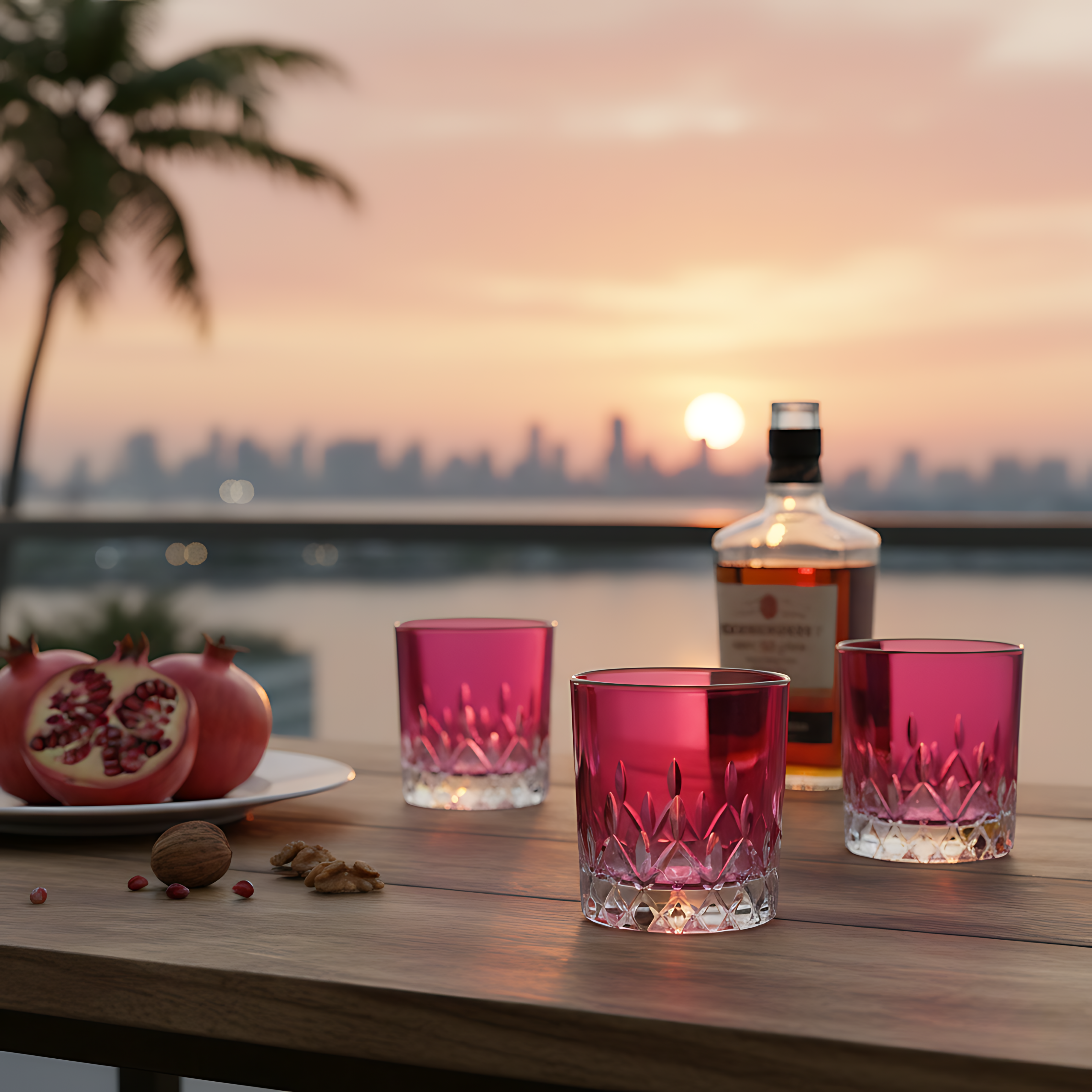 Aria Whiskey Glass - Set Of 2 - Margerie Crystal USA