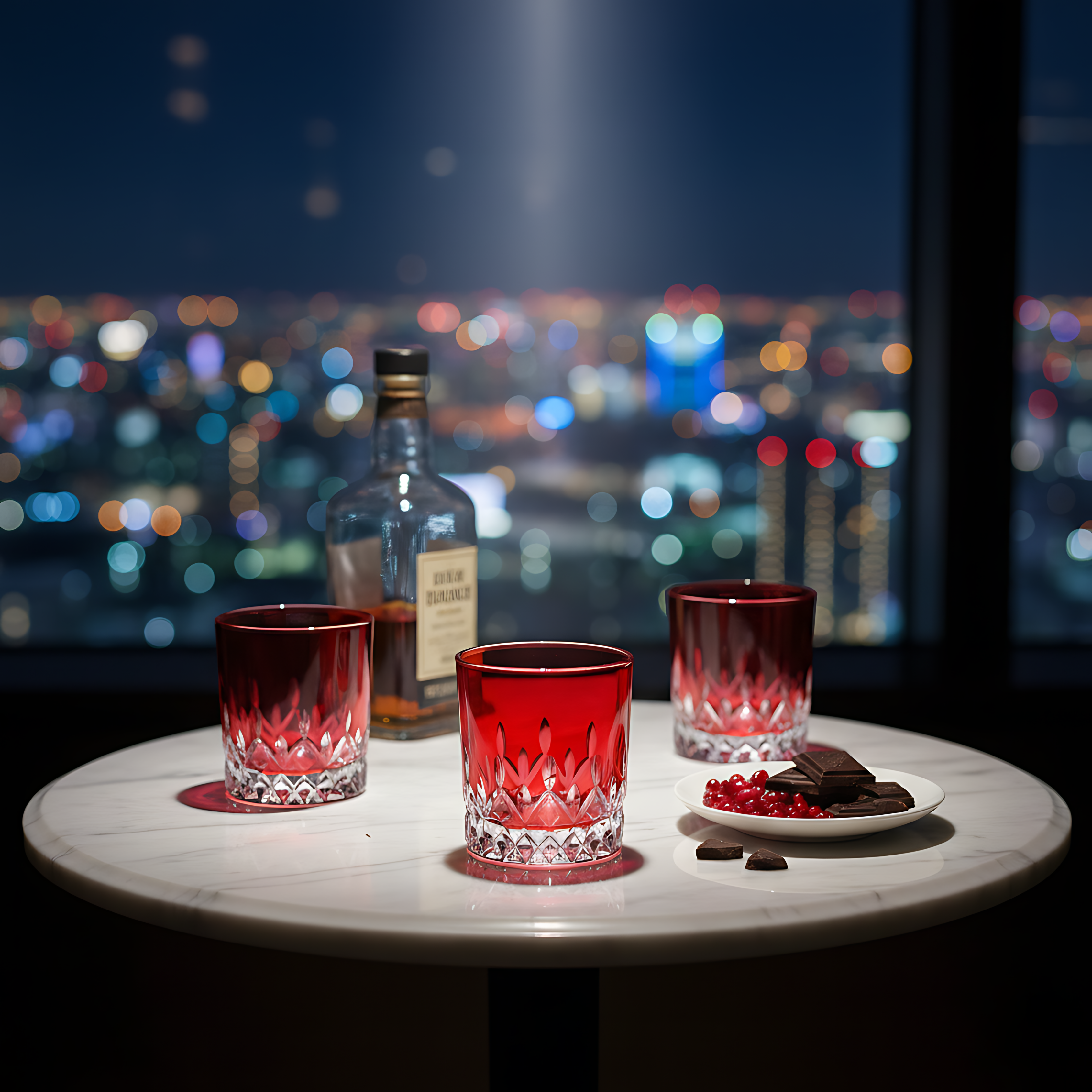 Aria Whiskey Glass - Set Of 2 - Margerie Crystal USA