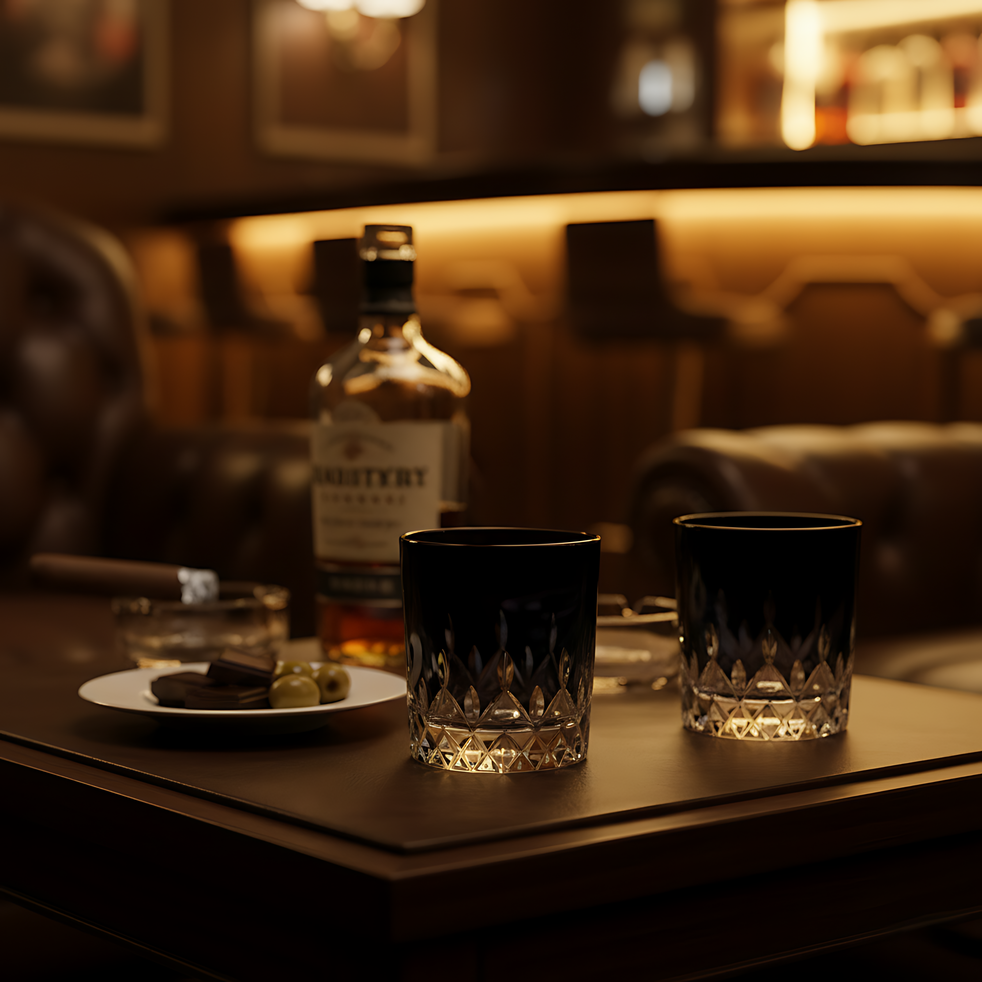 Aria Whiskey Glass - Set Of 2 - Margerie Crystal USA
