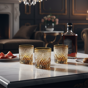 Aurora Old Fashioned Whiskey Glass - Set Of 2