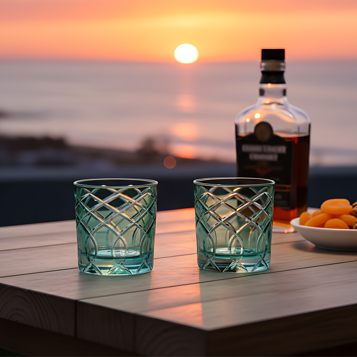 Heritage Old Fashioned Whiskey Glass - Set Of 2