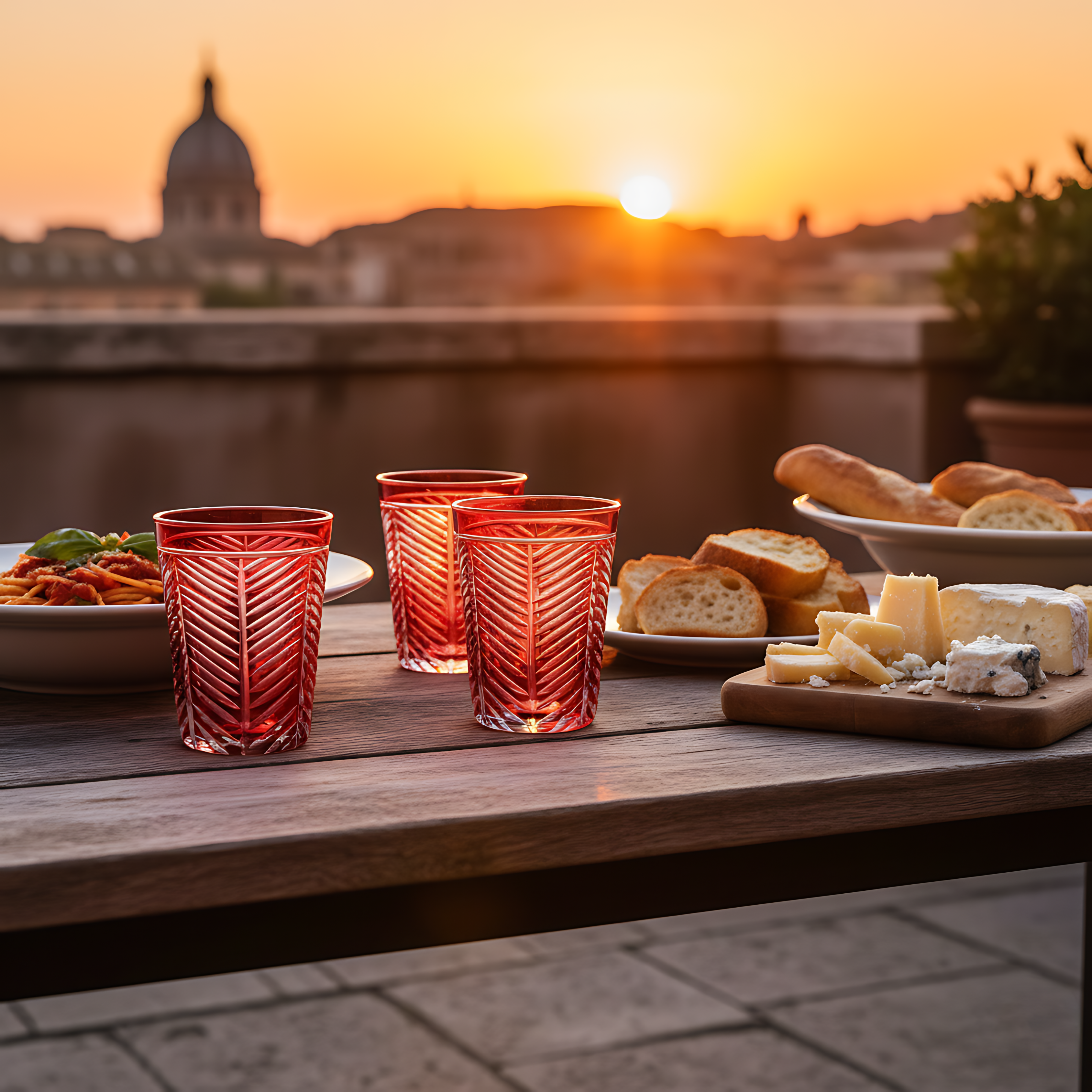 Lanza Cut Crystal Tumblers - Set Of 2 - Margerie Crystal USA