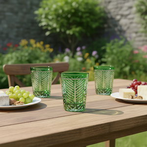 Lanza Cut Crystal Tumblers - Set Of 2