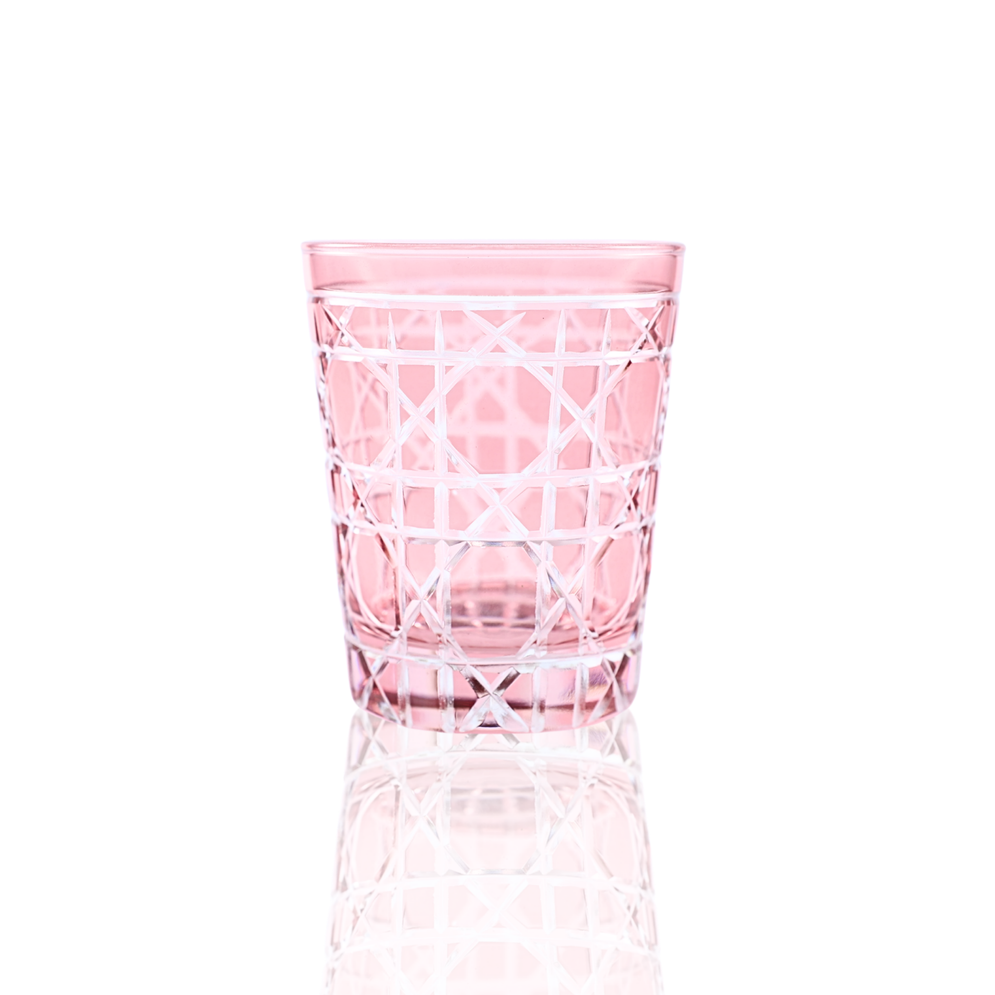 Gloria Cut Crystal Tumblers - Set Of 2 - Margerie Crystal USA