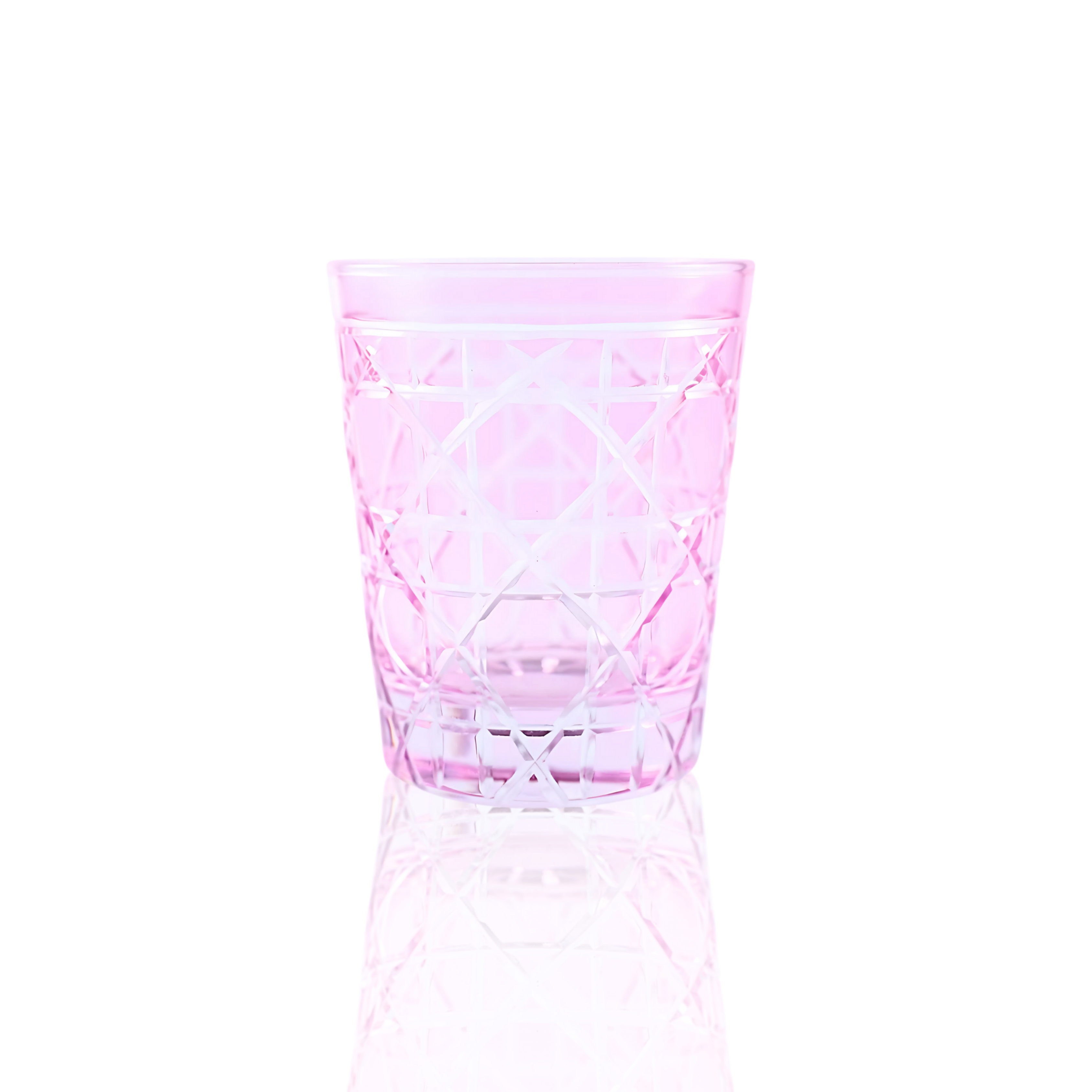 Gloria Cut Crystal Tumblers - Set Of 2 - Margerie Crystal USA