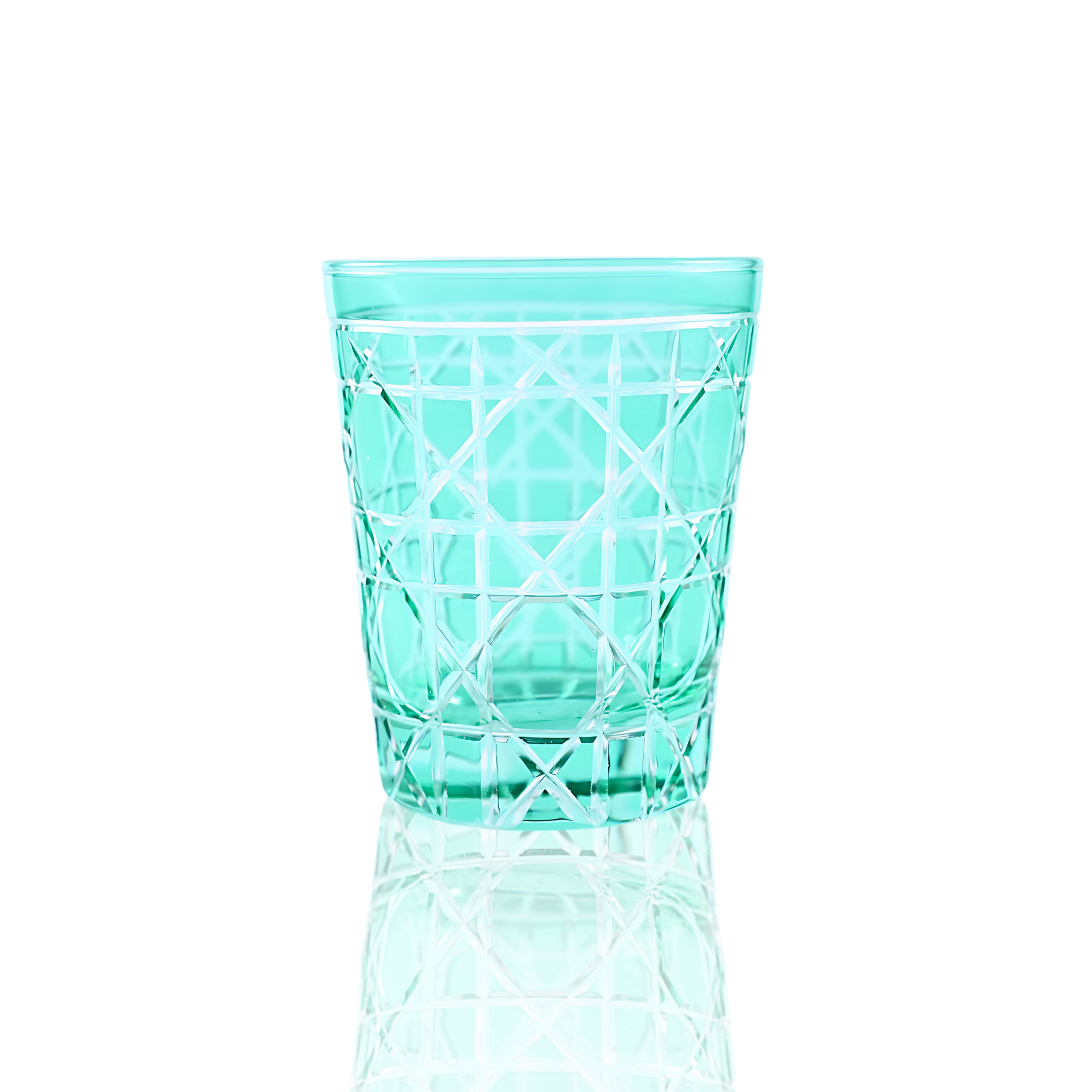 Gloria Cut Crystal Tumblers - Set Of 2 - Margerie Crystal USA
