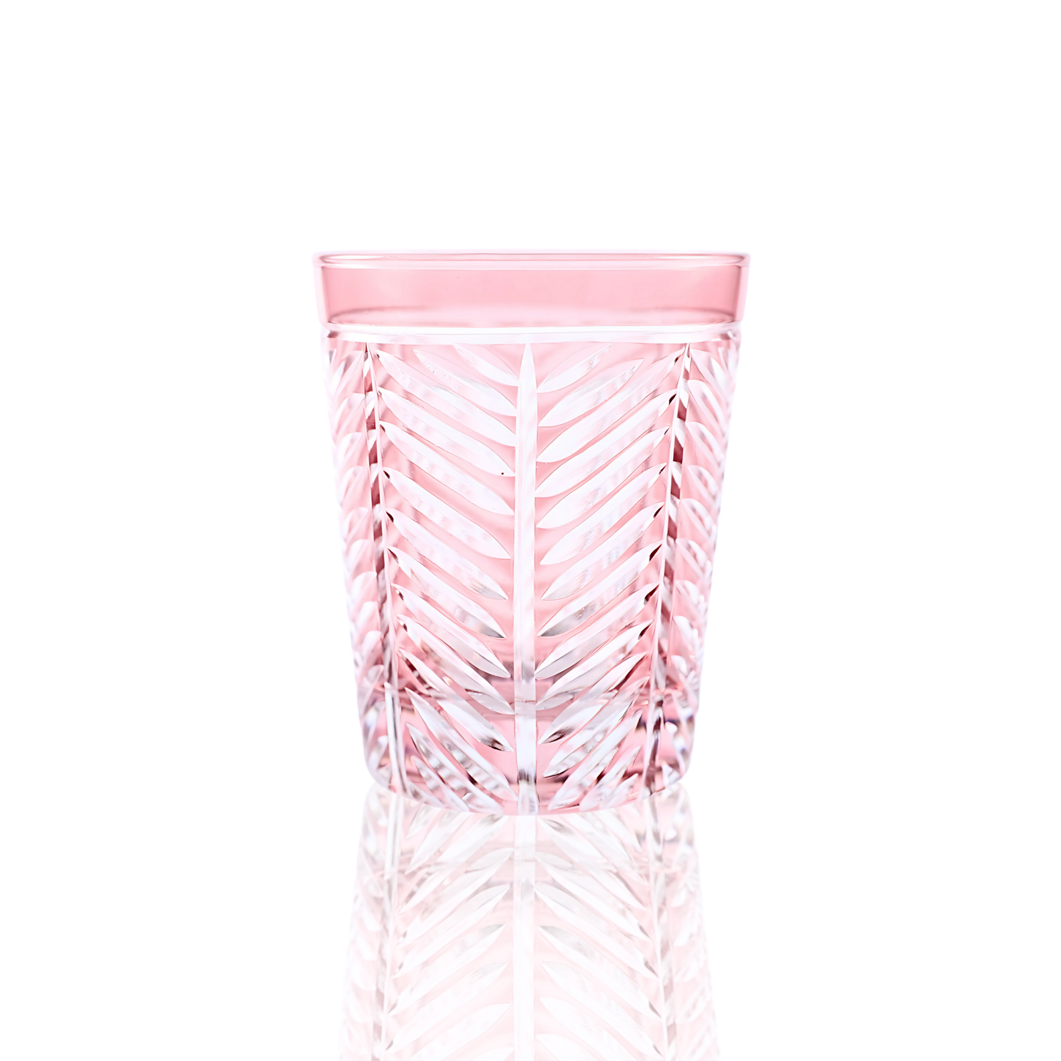 Lanza Cut Crystal Tumblers - Set Of 2 - Margerie Crystal USA