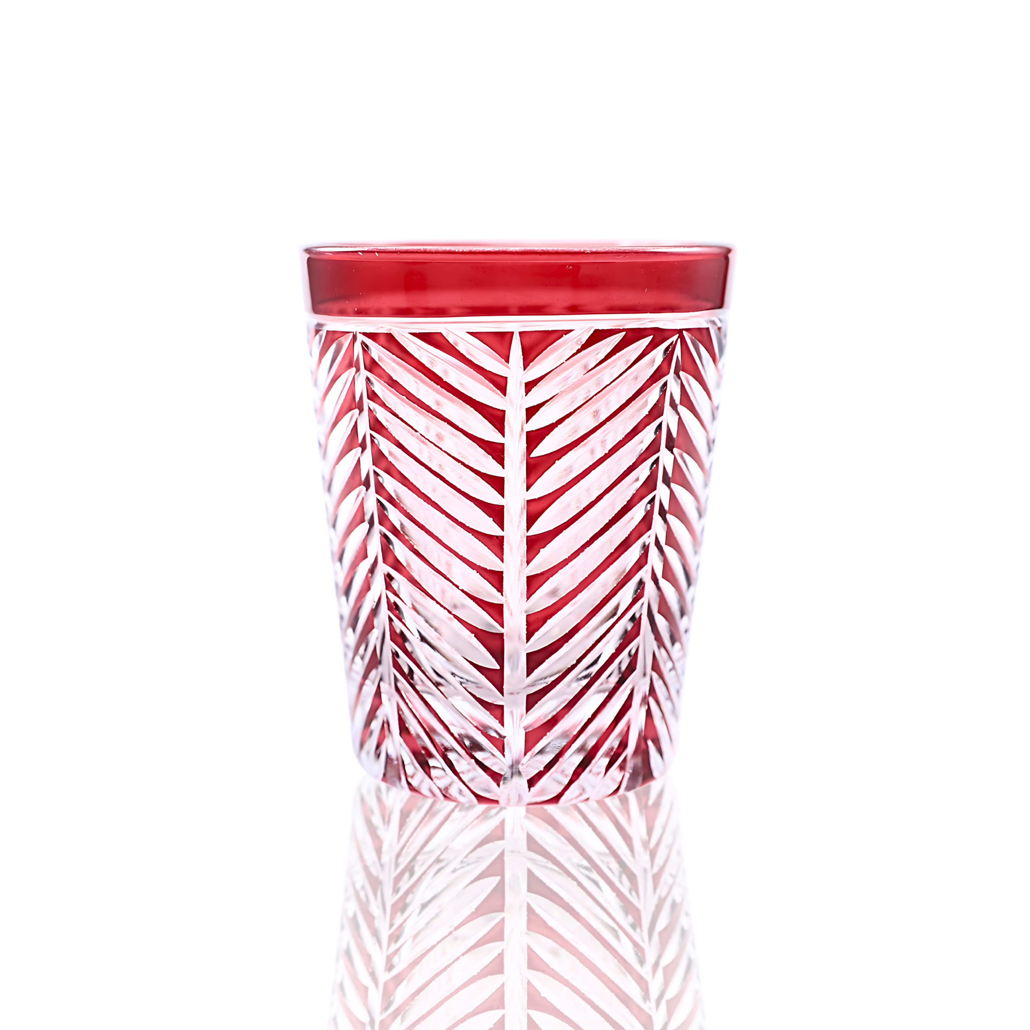 Lanza Cut Crystal Tumblers - Set Of 2 - Margerie Crystal USA