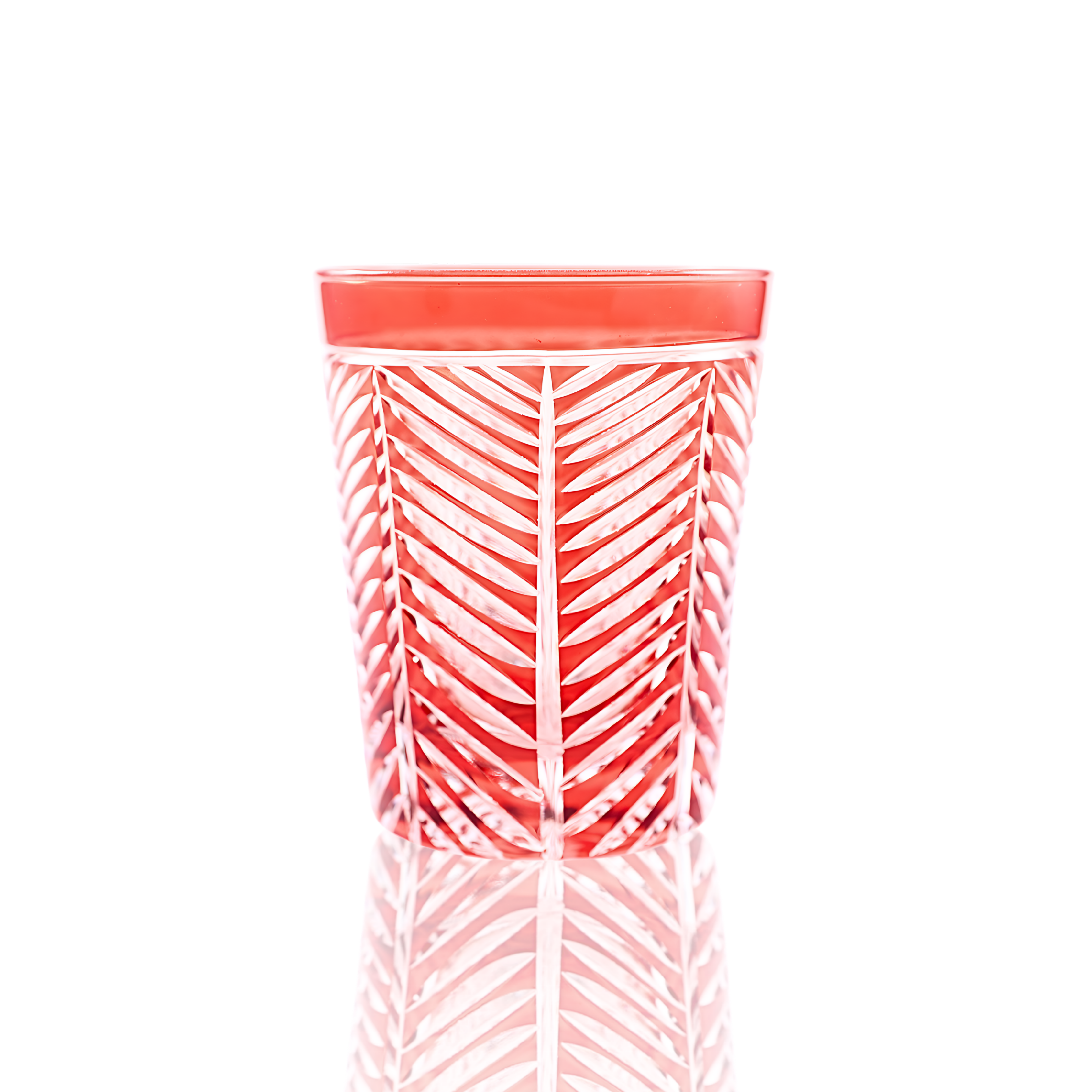 Lanza Cut Crystal Tumblers - Set Of 2 - Margerie Crystal USA