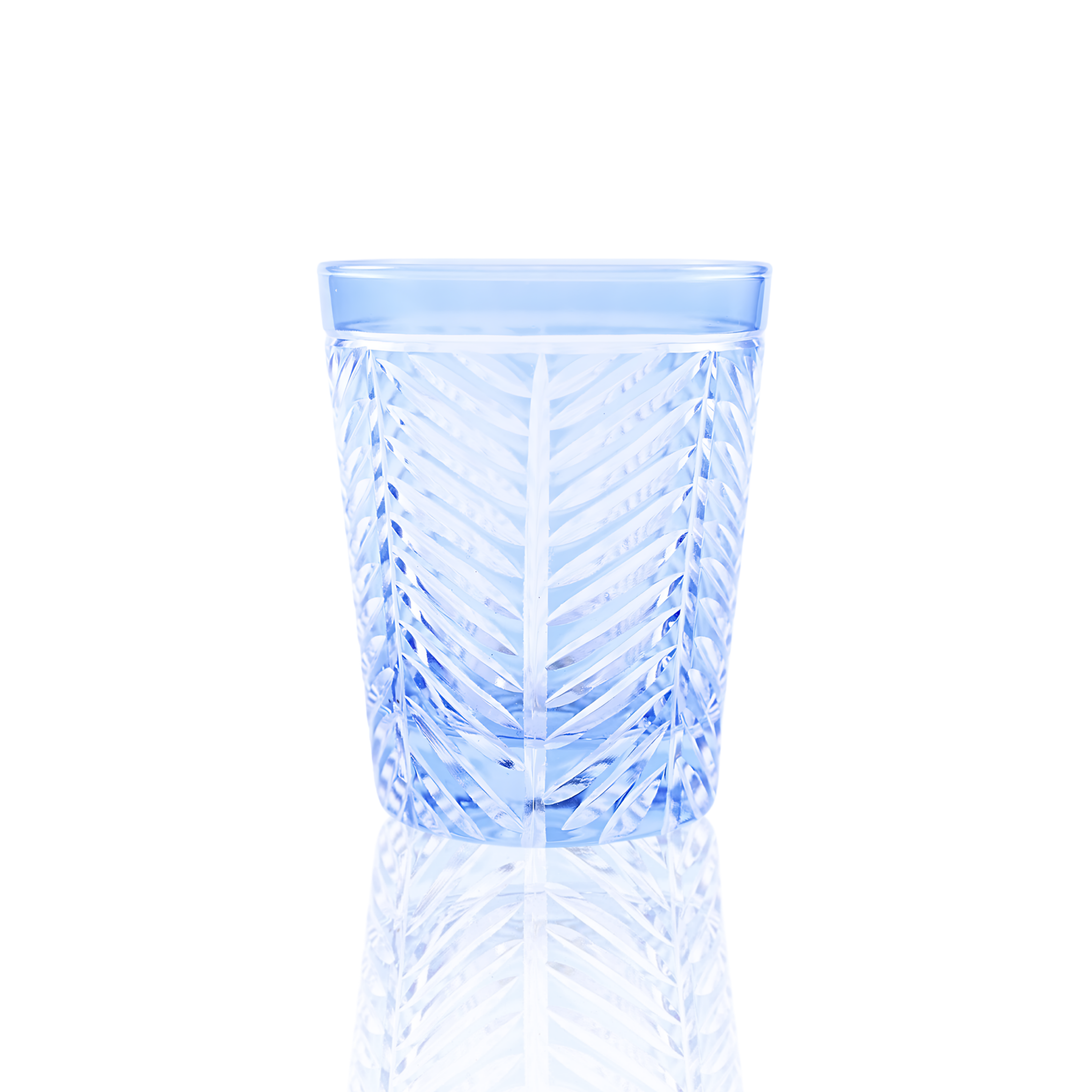 Lanza Cut Crystal Tumblers - Set Of 2 - Margerie Crystal USA