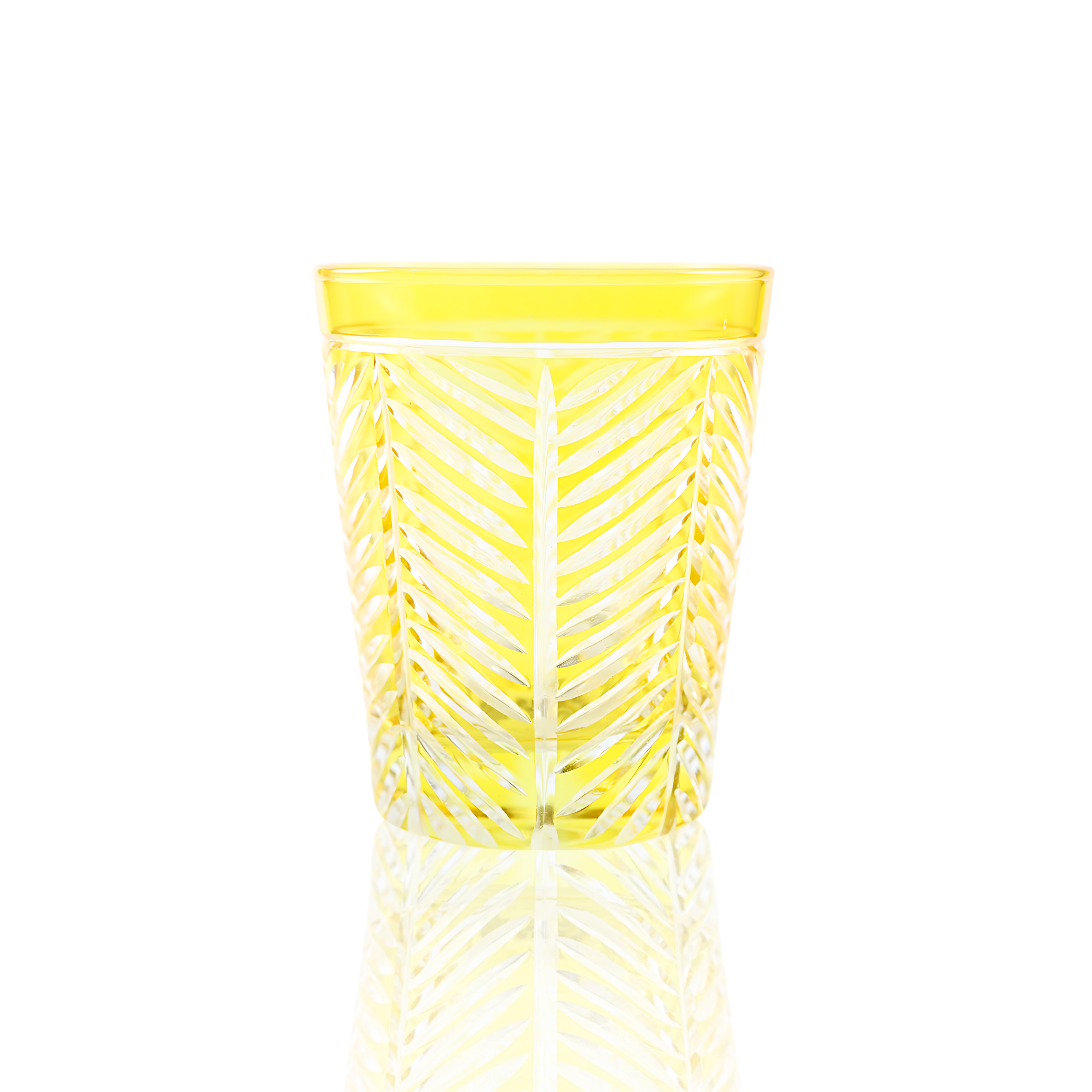 Lanza Cut Crystal Tumblers - Set Of 2 - Margerie Crystal USA