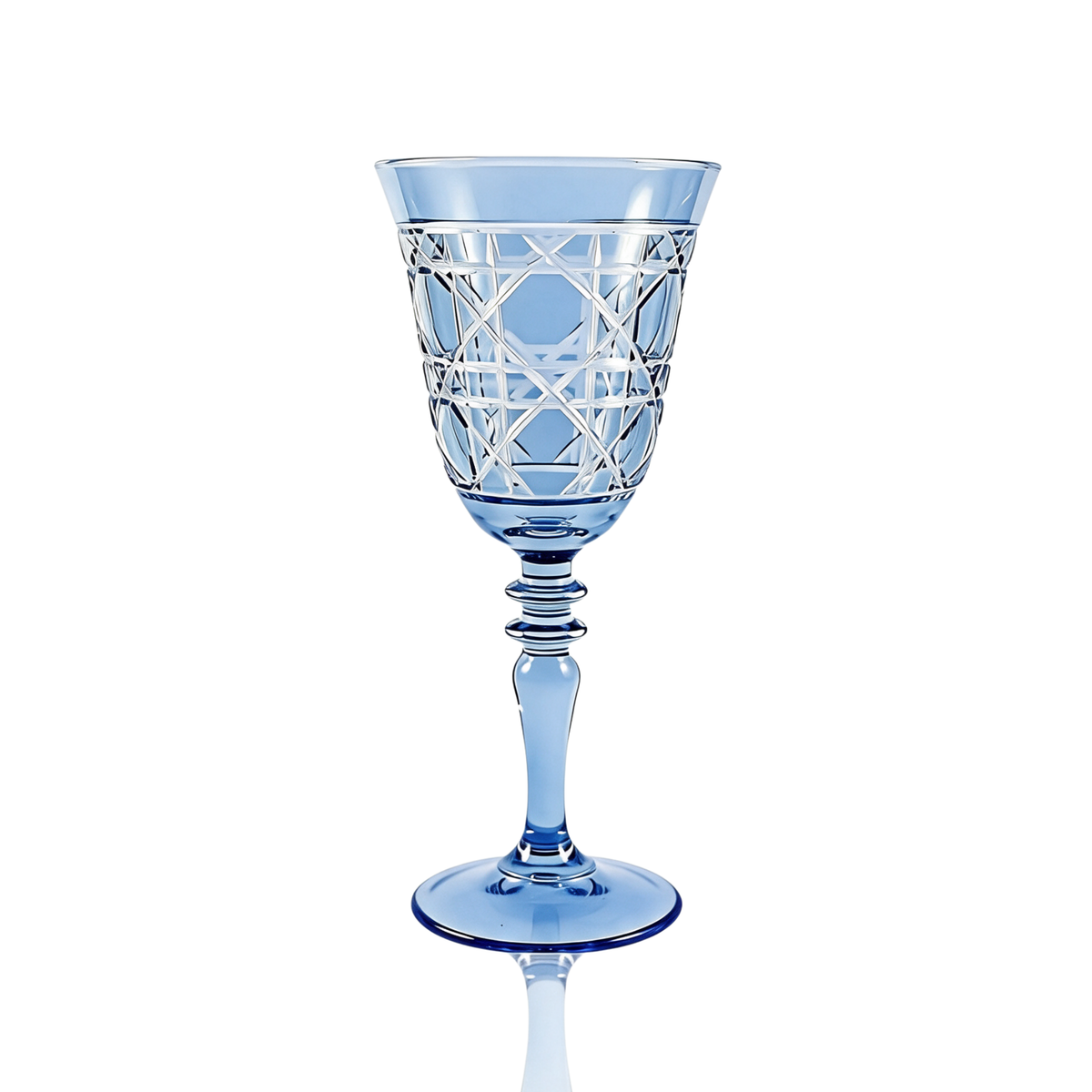 Gloria Cut Crystal Wine Glass