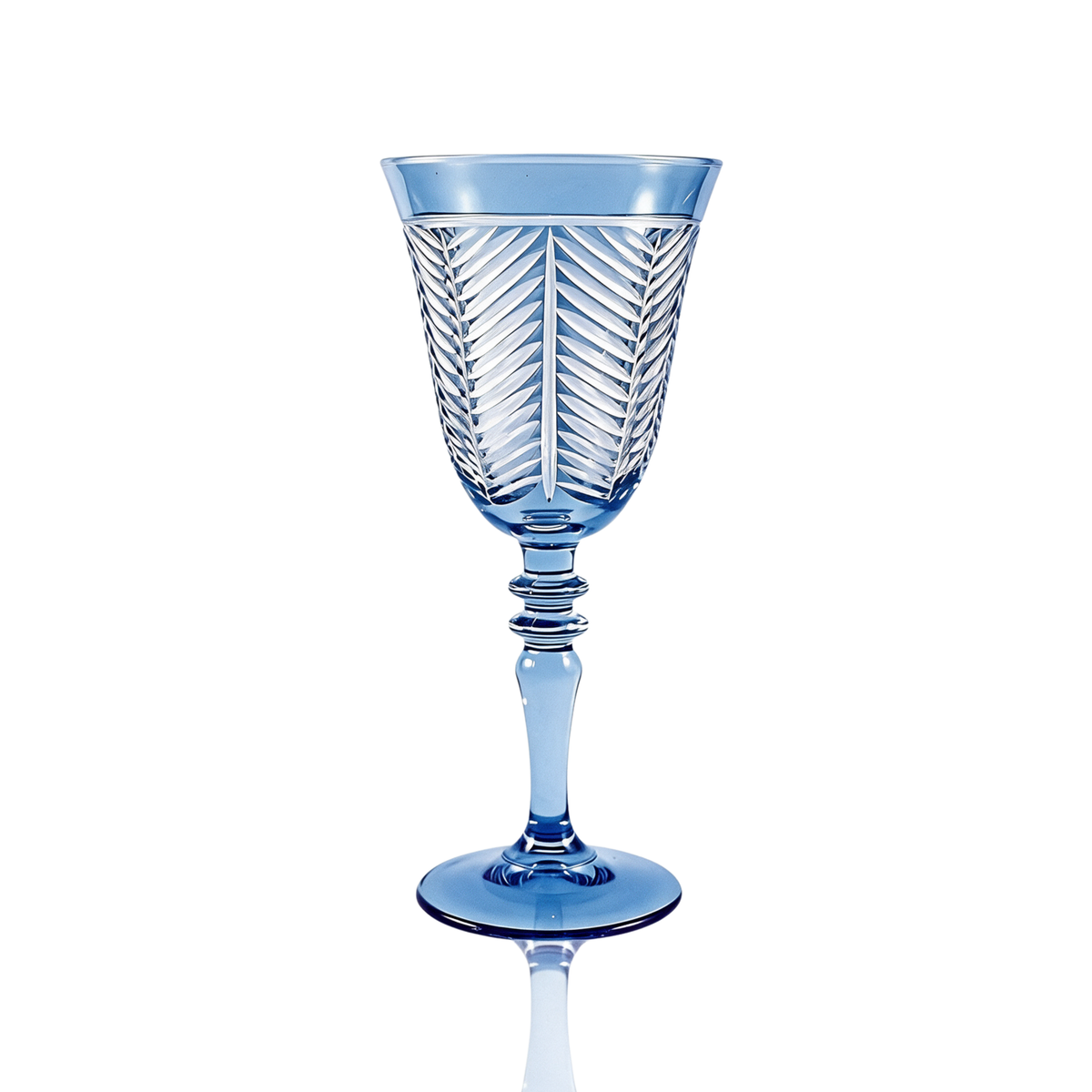 Lanza Cut Crystal Wine Glass
