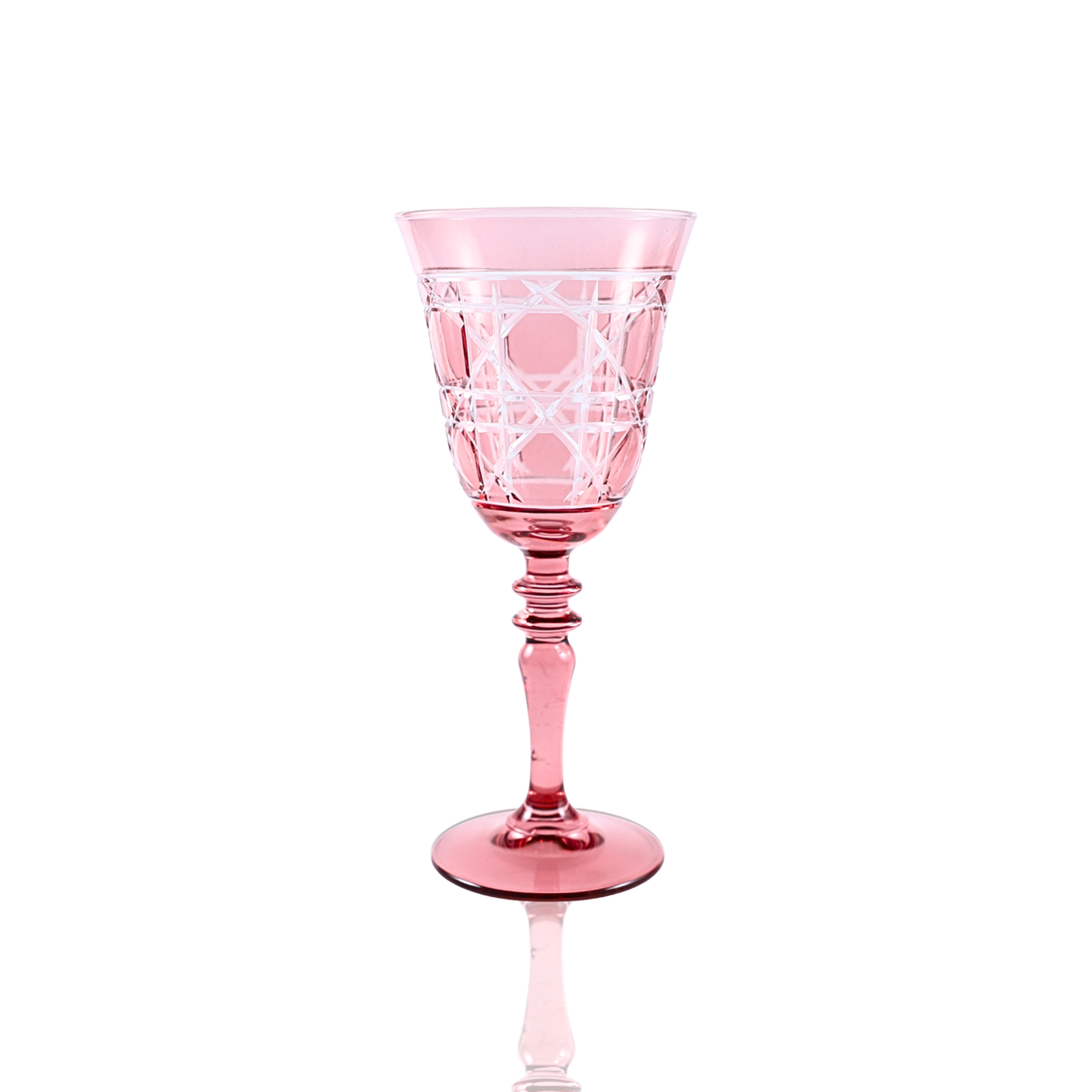 Gloria Cut Crystal Wine Glasses - Set Of 2