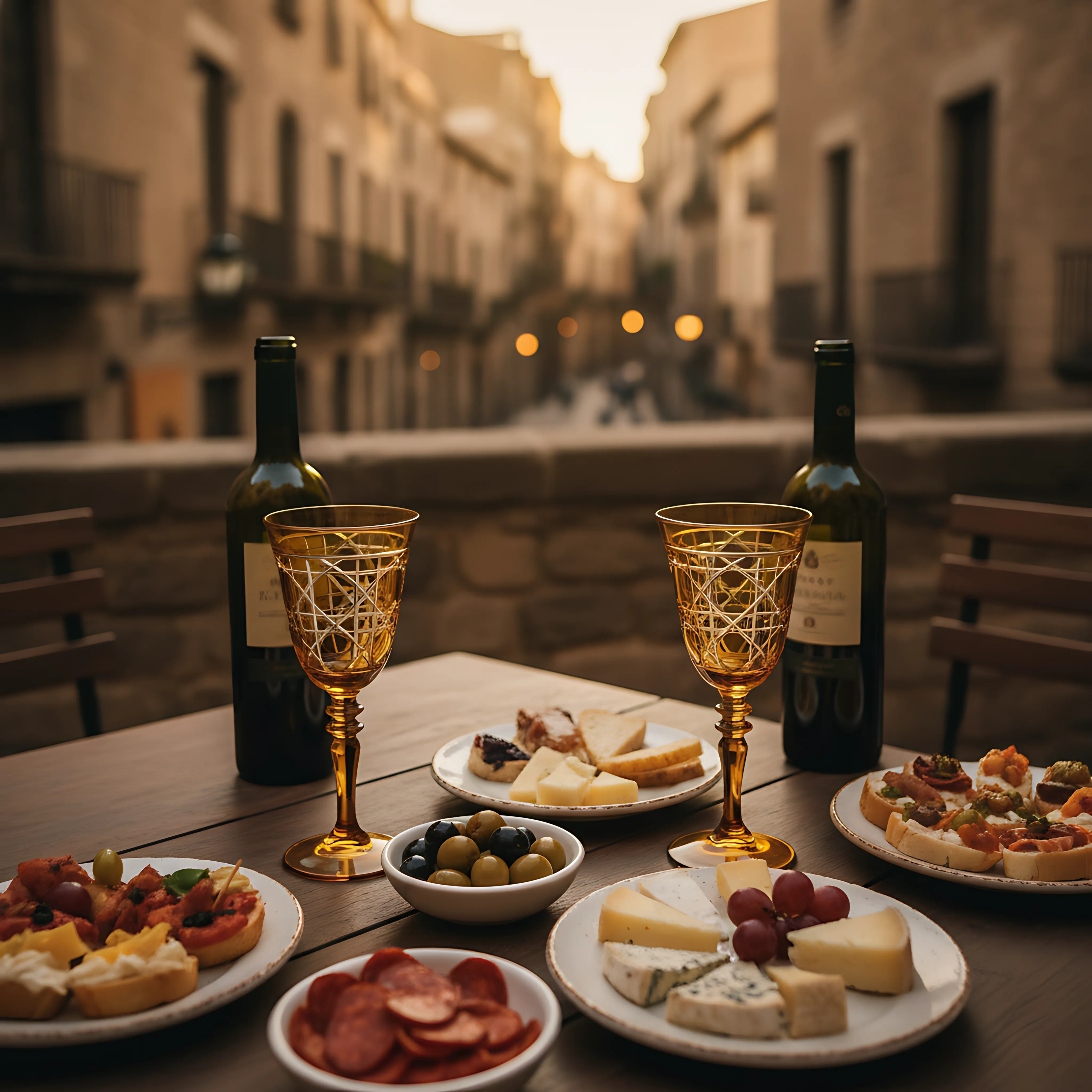 Gloria Cut Crystal Wine Glasses - Set Of 2 - Margerie Crystal USA