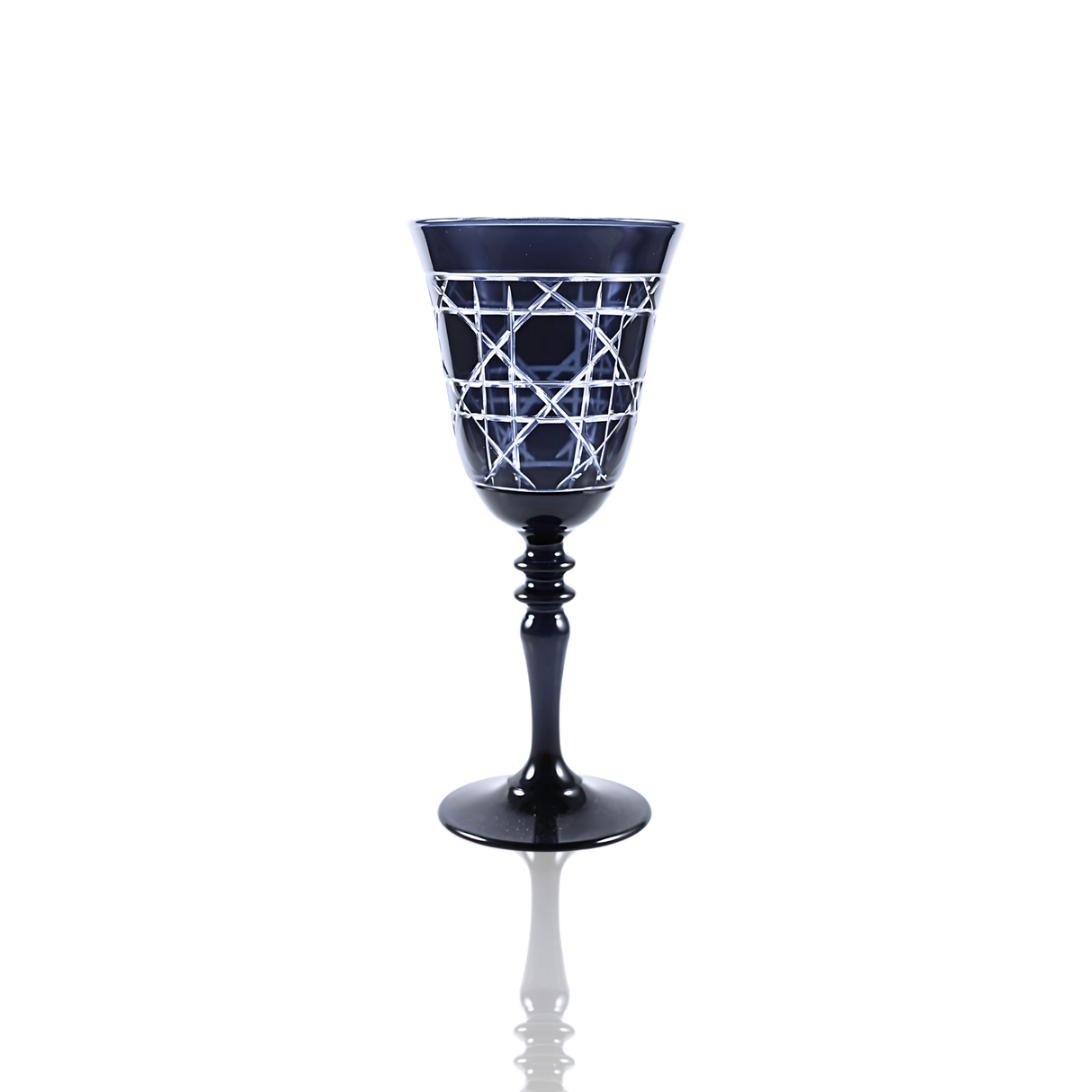 Gloria Cut Crystal Wine Glasses - Set Of 2