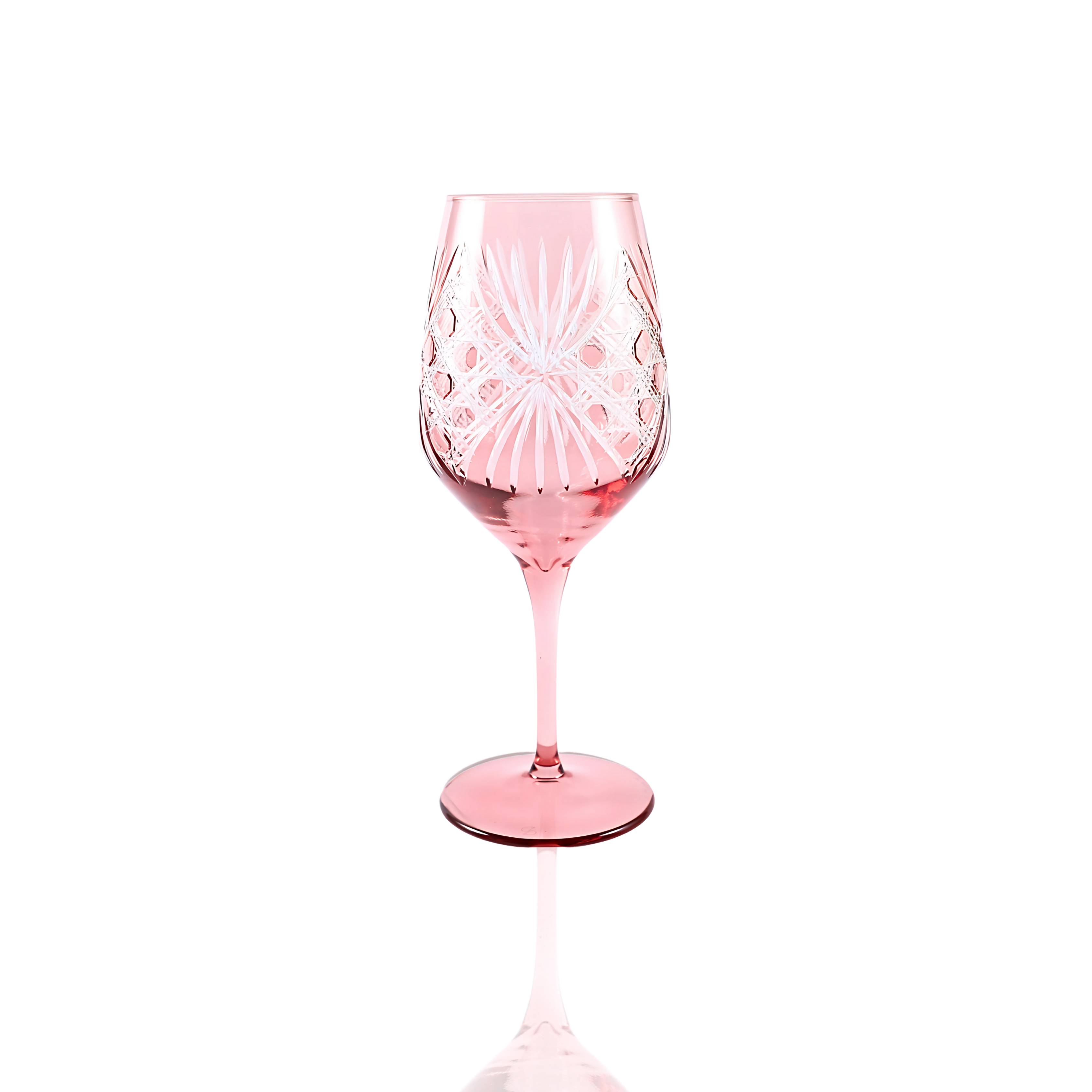 Éclat Wine Glass - Set Of 2 - Margerie Crystal USA