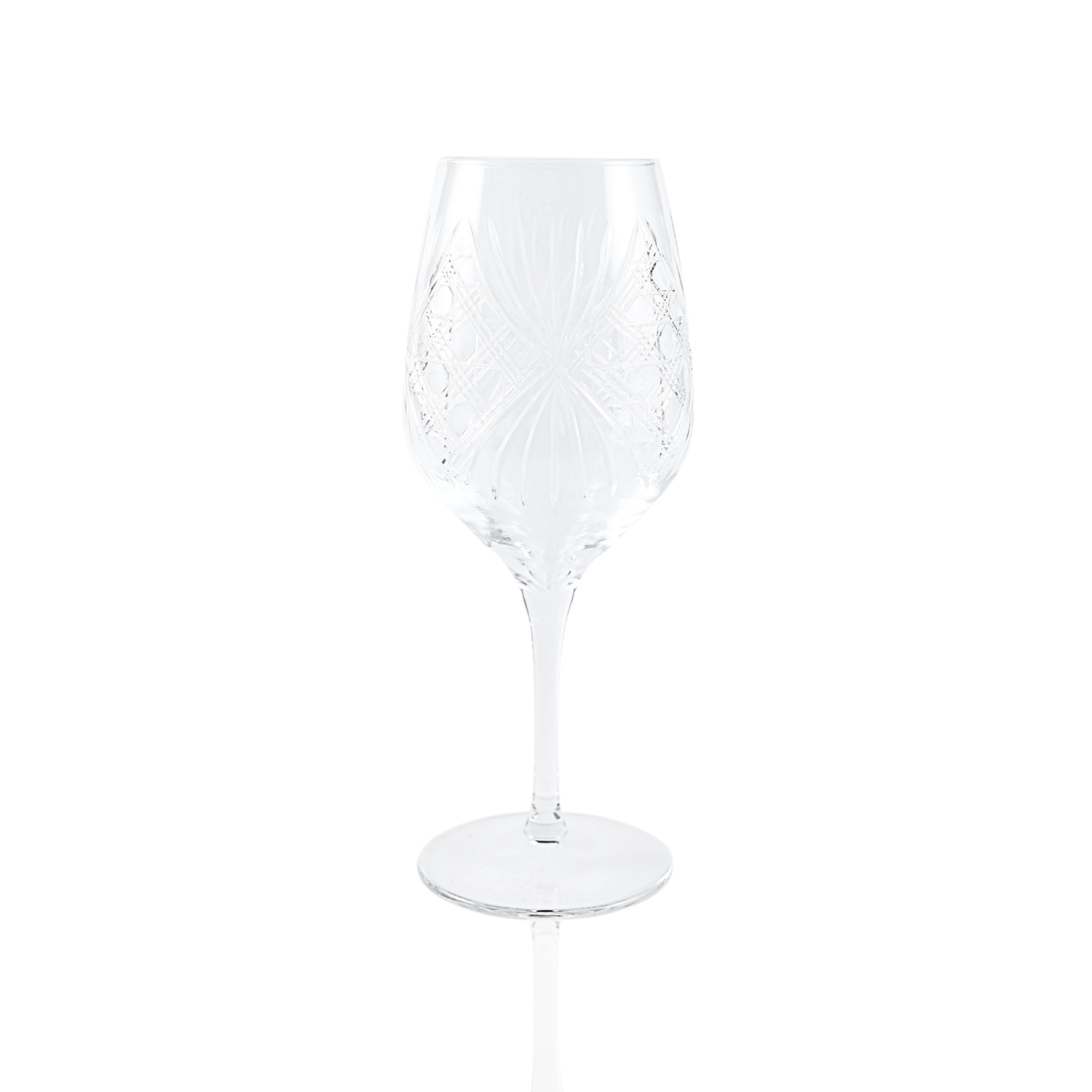 Éclat Wine Glass - Set Of 2 - Margerie Crystal USA