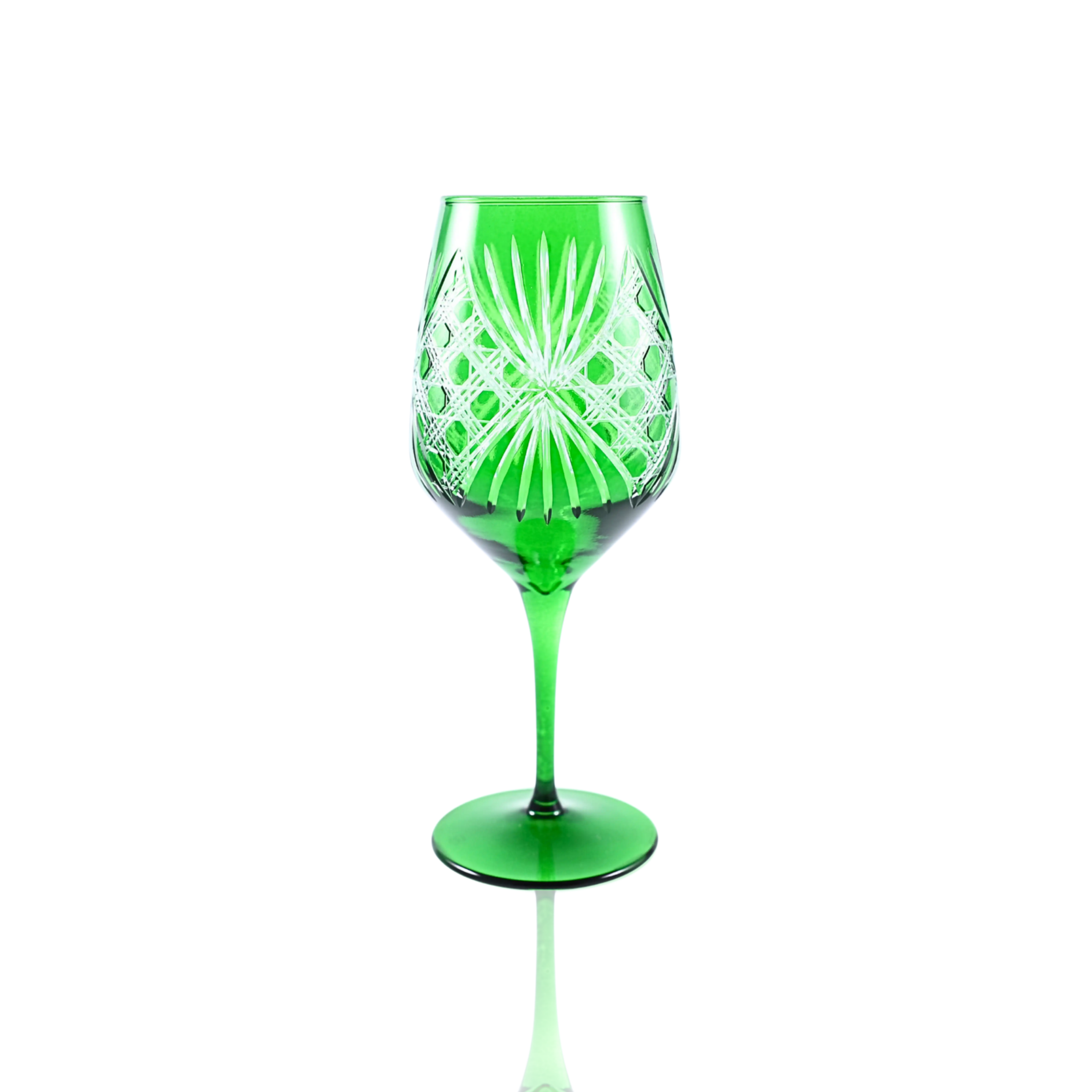 Éclat Wine Glass - Set Of 2 - Margerie Crystal USA