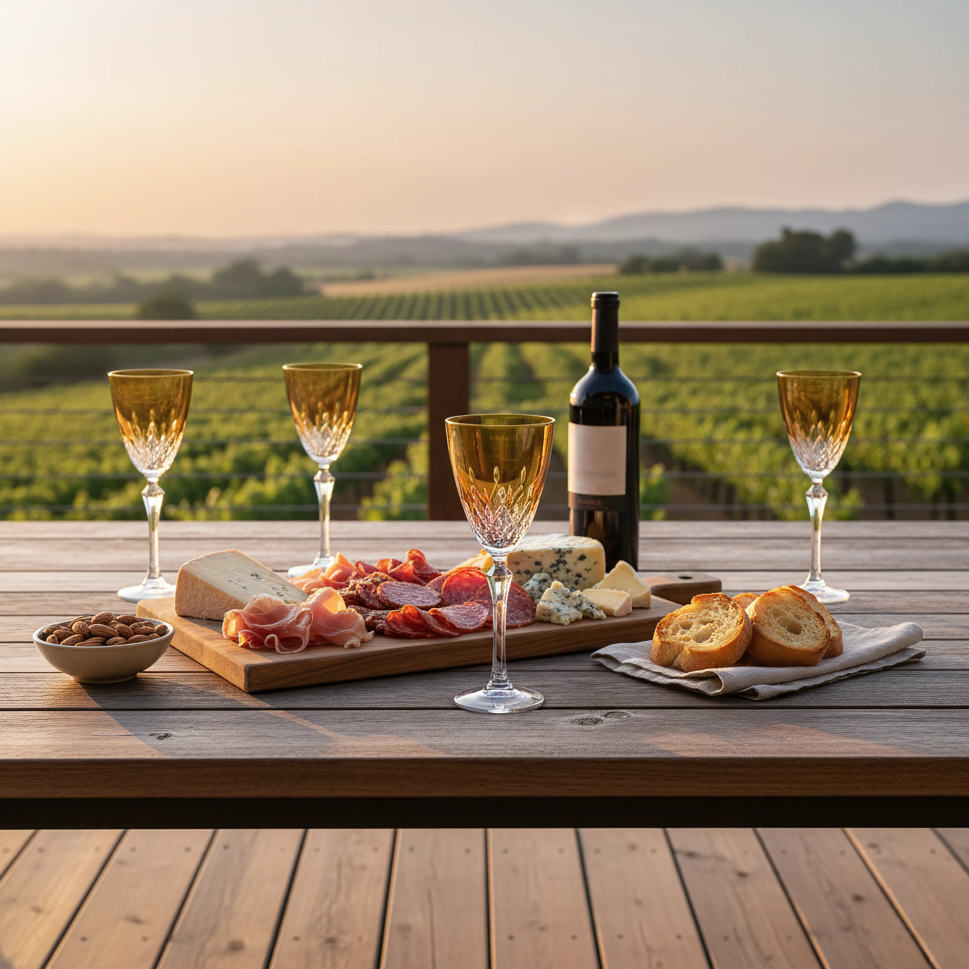 Aria Wine Glass - Set Of 2 - Margerie Crystal USA