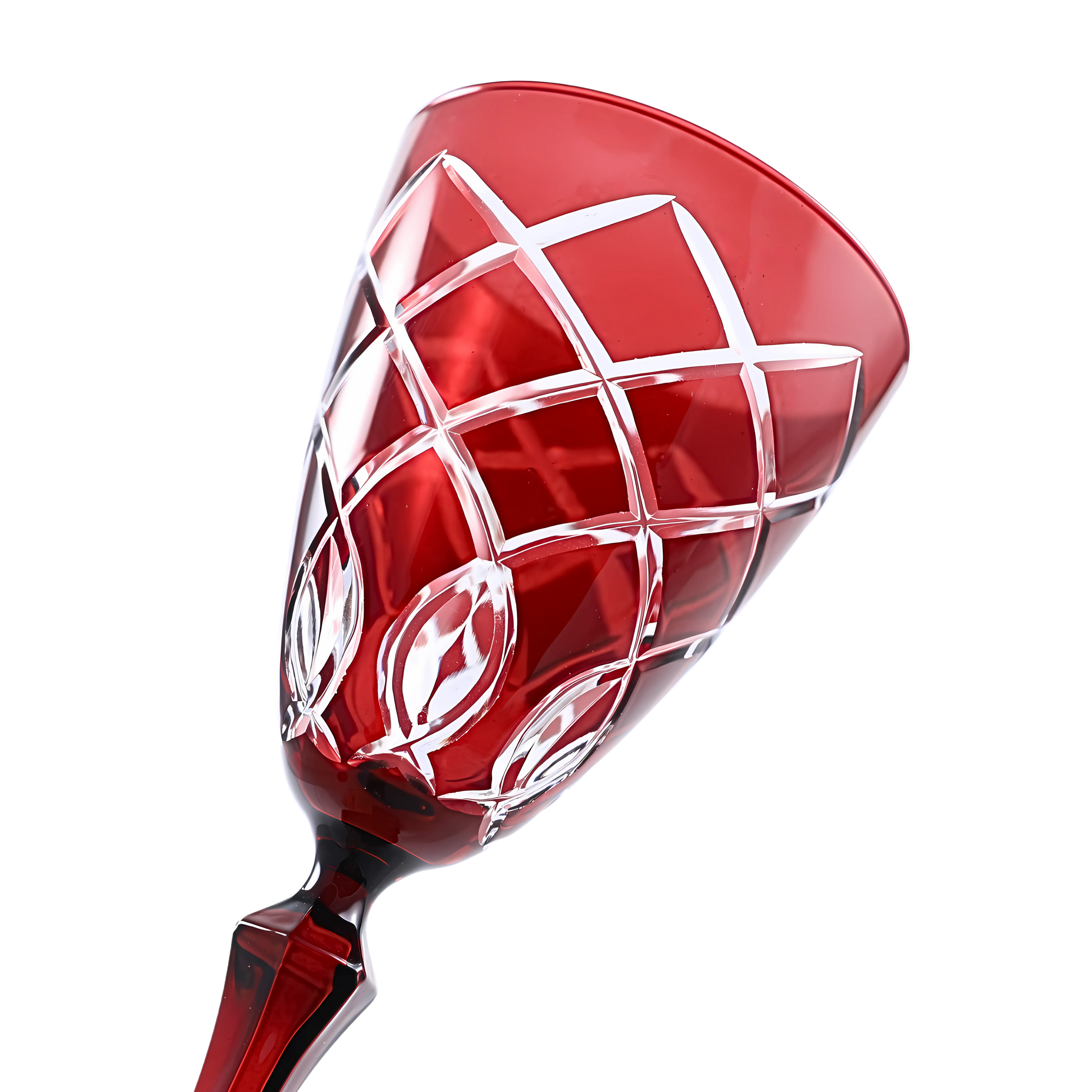 Heritage Wine Glass - Set Of 2 - Margerie Crystal USA