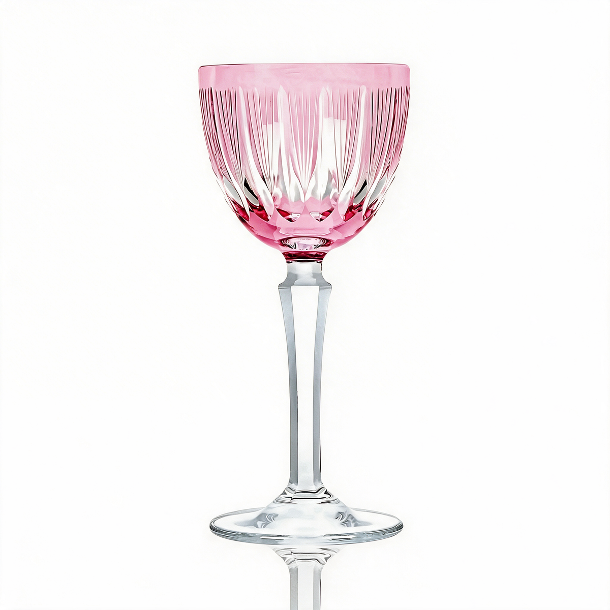 Grape Vintage Cut Crystal Cocktail Glass - Margerie Crystal USA