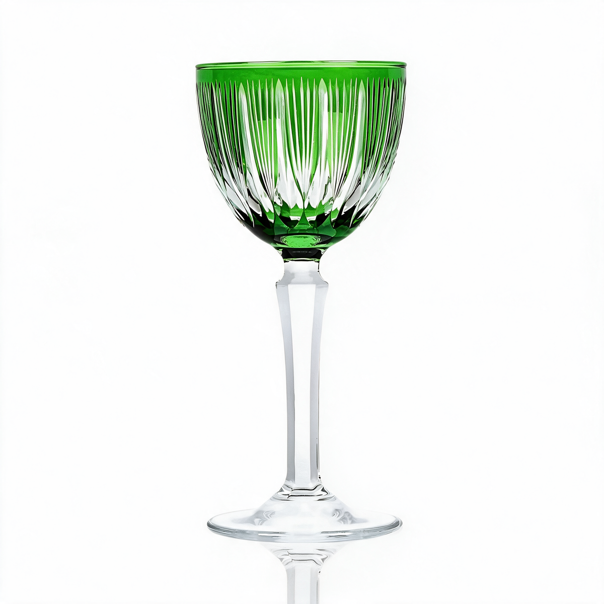 Grape Vintage Cut Crystal Cocktail Glass - Margerie Crystal USA