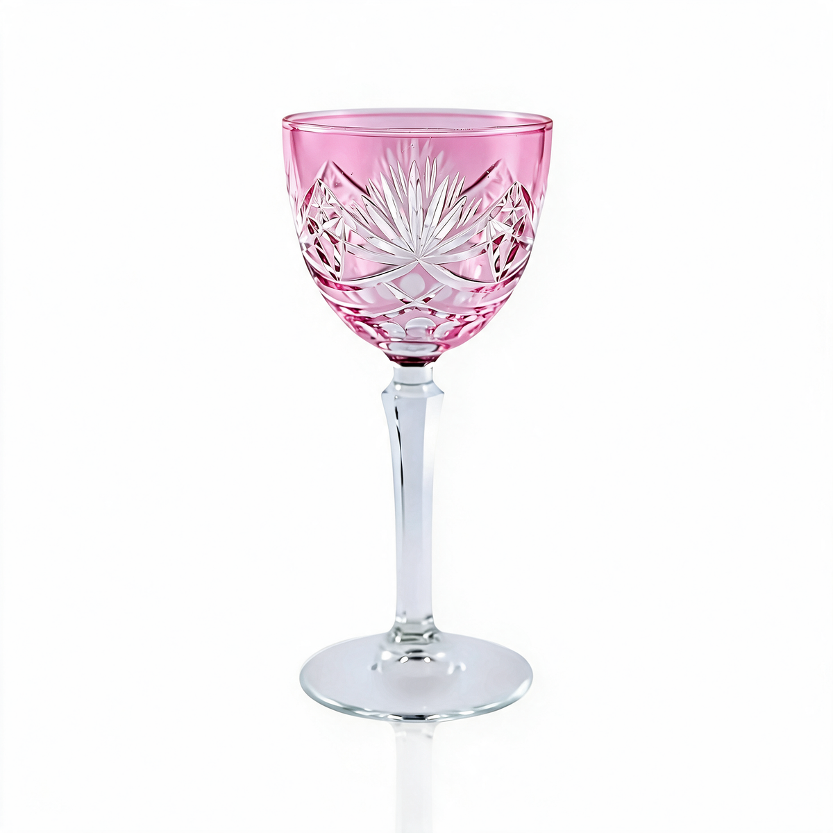 Vintage Cut Crystal Cocktail Glass - Margerie Crystal USA