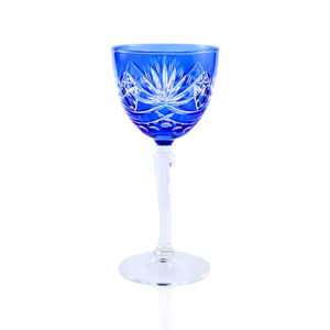 Vintage Cut Crystal Cocktail Glasses - Set Of 2