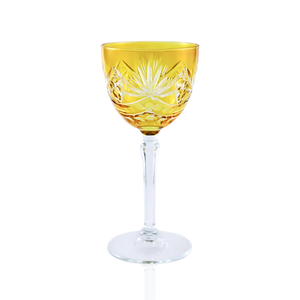 Vintage Cut Crystal Cocktail Glasses - Set Of 2